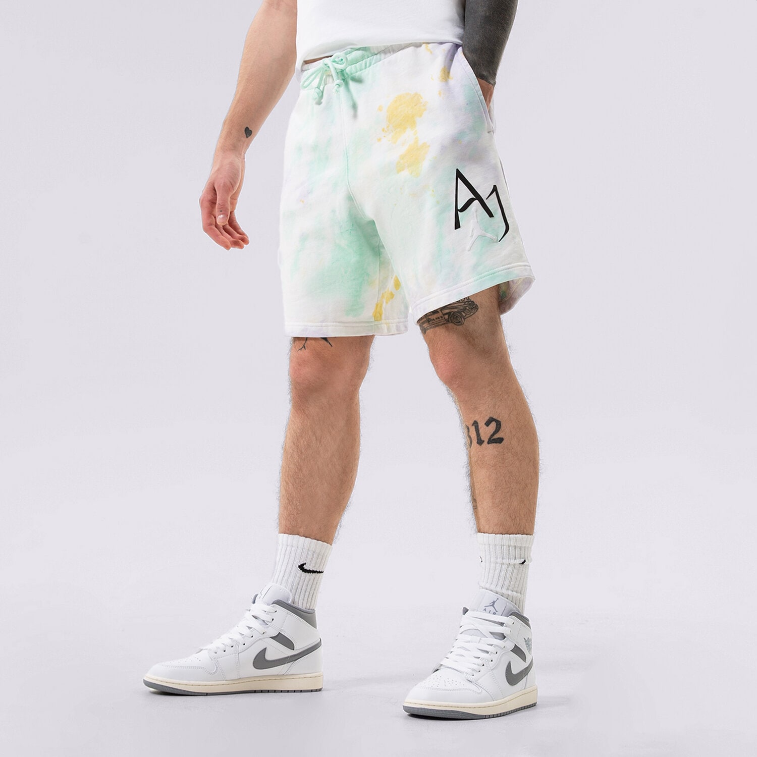 pánské kraťasy JORDAN  ŠORTKY  Jumpman Sport DNA Fleece DM1871-530 VÍCEBAREVNÁ