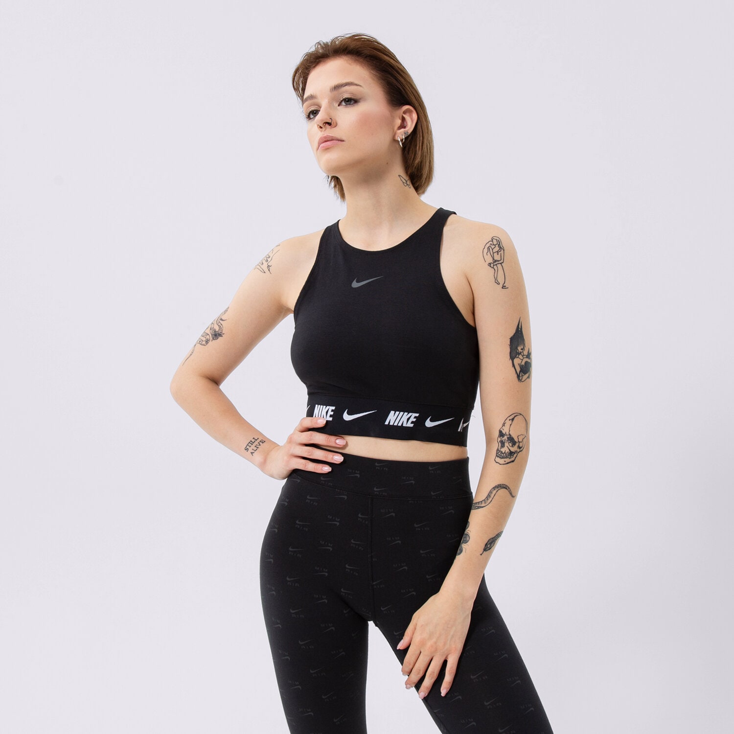dámský top NIKE TOP DQ9315-010 ČERNÁ
