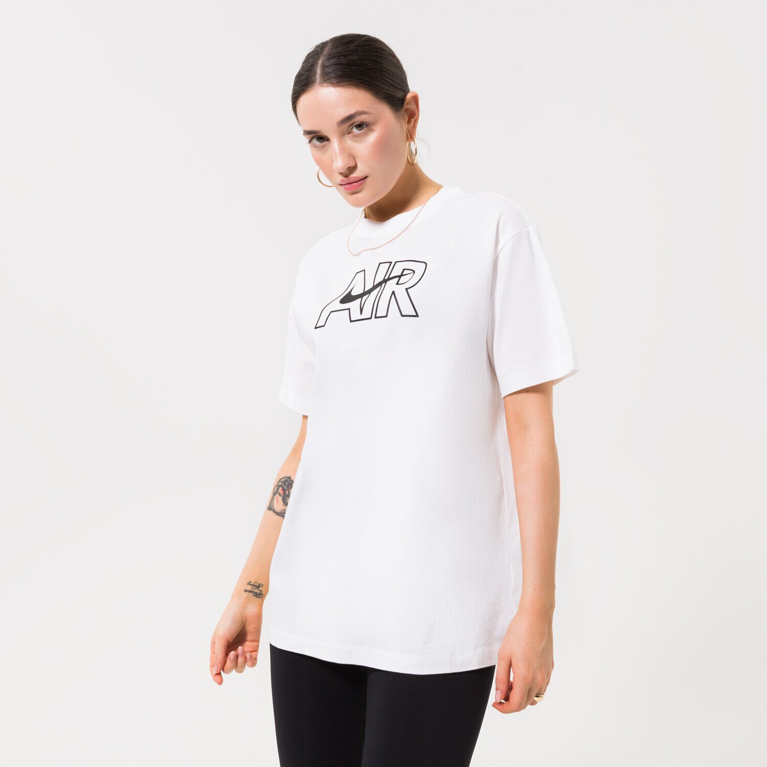 dámské tričko NIKE TRIČKO AIR BOYFRIEND TRIČKO DN5800-100 BÍLÁ