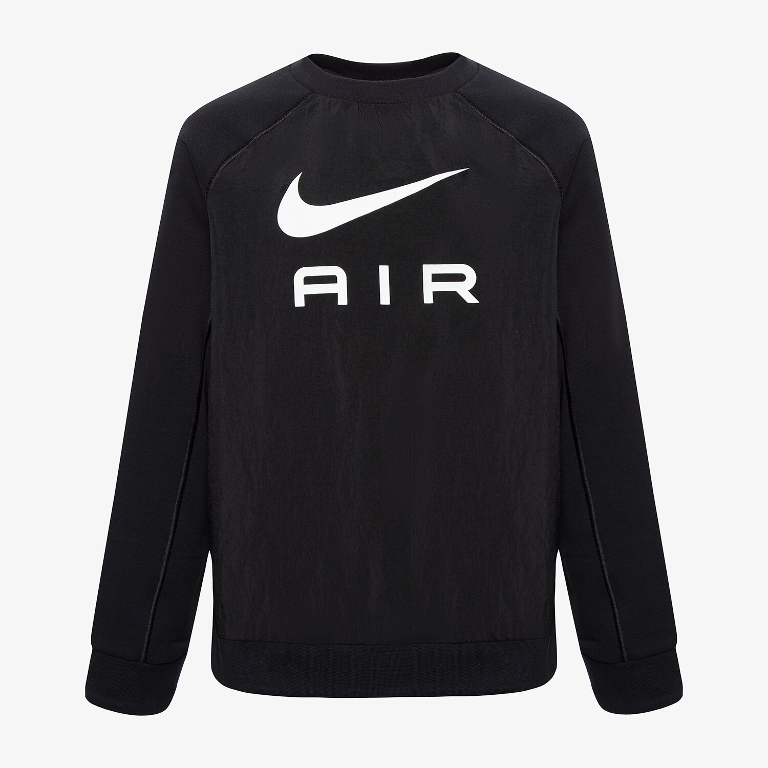dětská mikina NIKE MIKINA K NSW NIKE AIR CREW DQ9102010 ČERNÁ