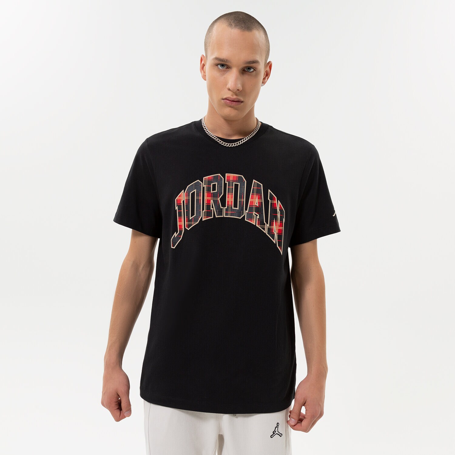 pánské tričko JORDAN TRIČKO M J BRAND HOL CREW DV1433-010 ČERNÁ