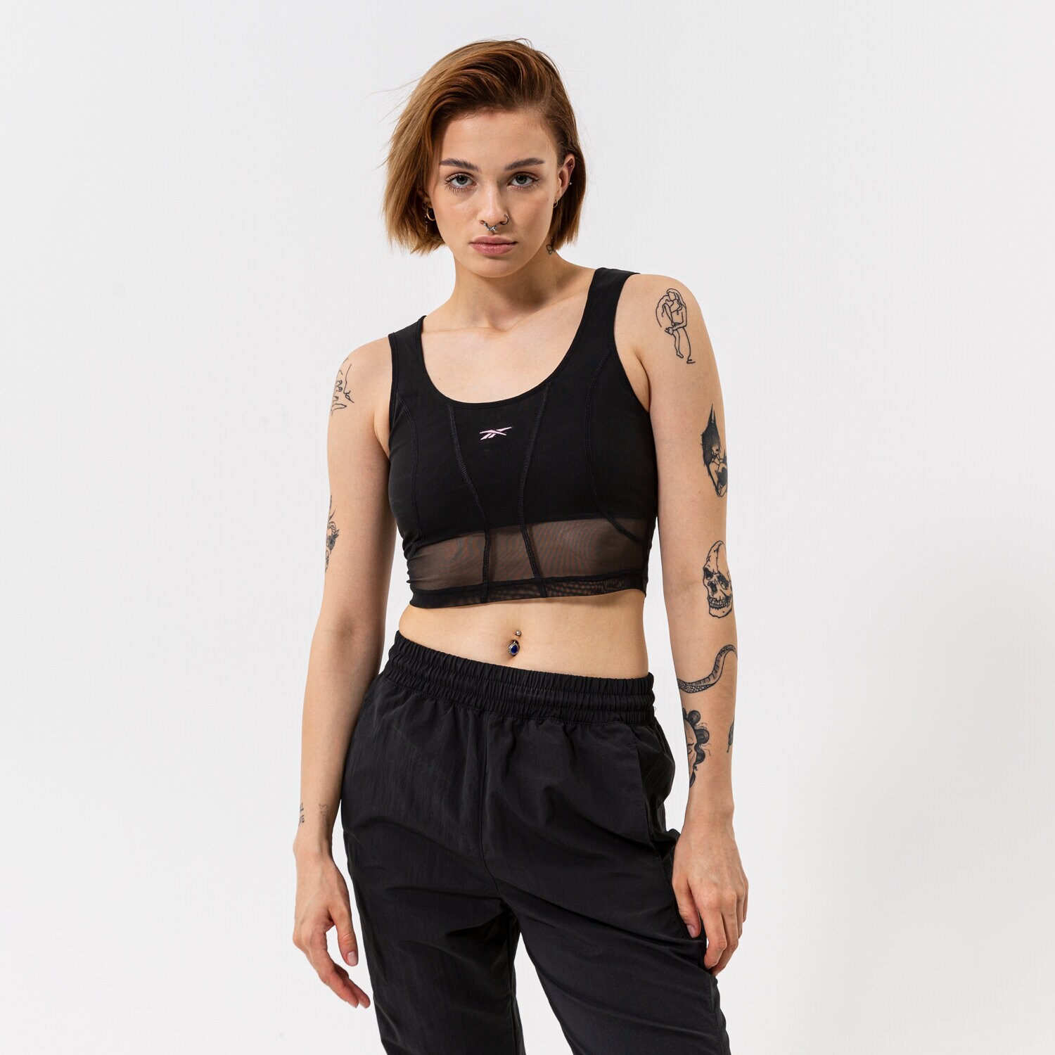dámský top REEBOK TOP CL HERITAGE TOP HG1175 ČERNÁ