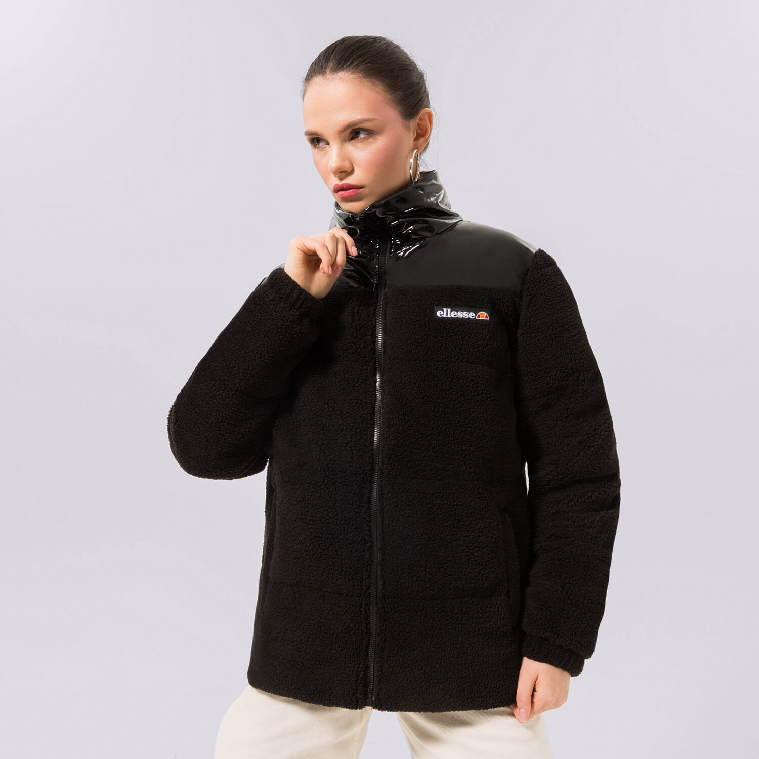 dámská zimní bunda ELLESSE BUNDA PENNE PADDED JACKET BLK SGQ16969011 ČERNÁ