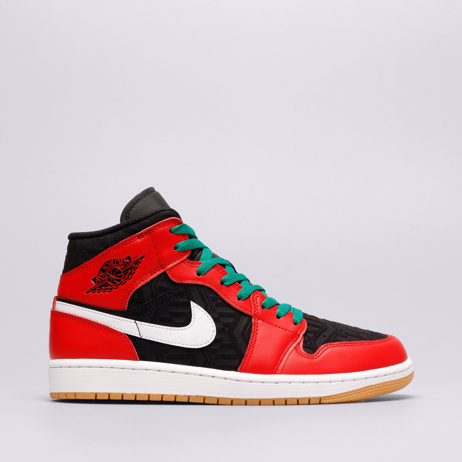 pánské tenisky AIR JORDAN 1 MID SE  DQ8417-006 ČERVENÁ
