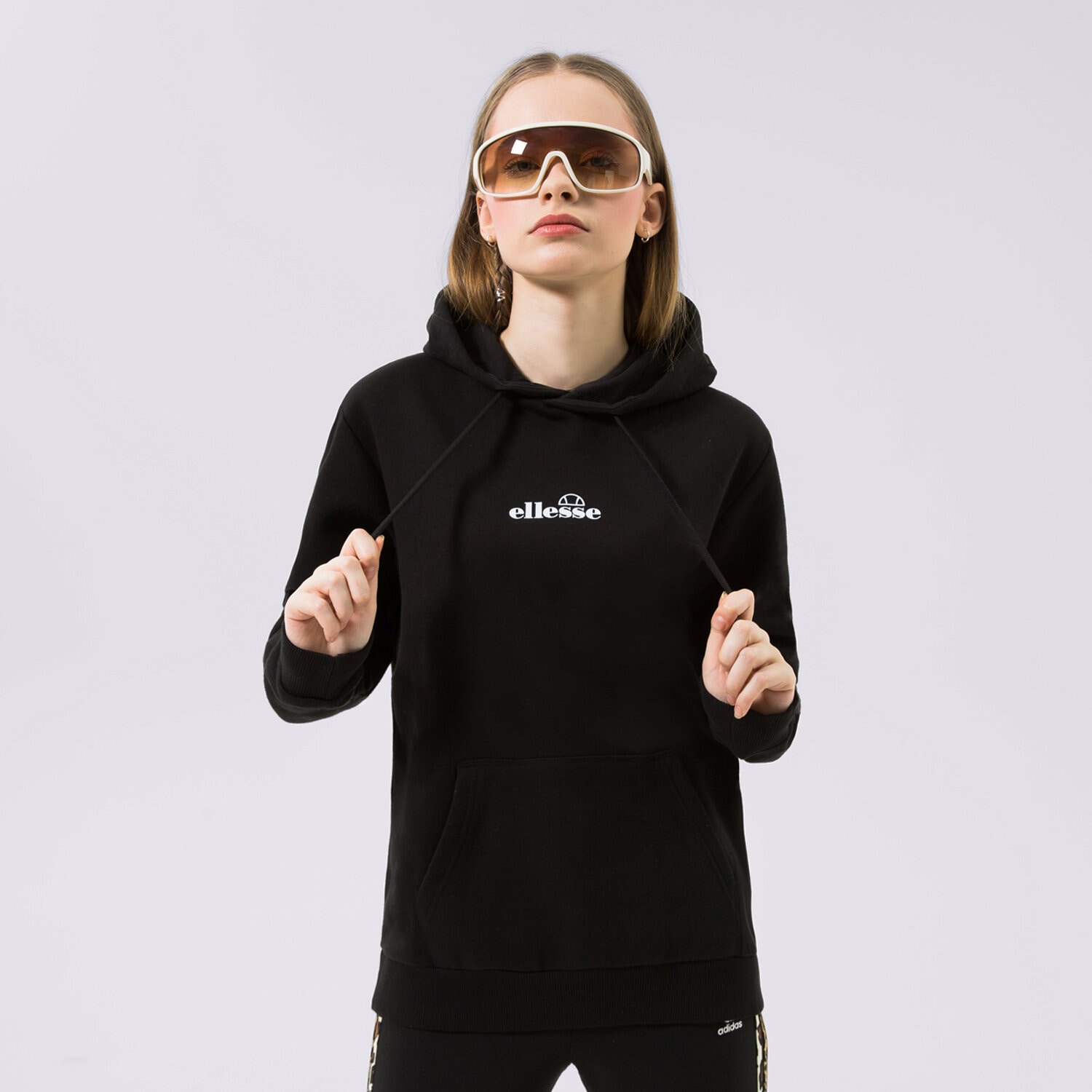 dámská mikina ELLESSE MIKINA S KAPUCÍ JAZANA OH HOODY BLK SGP16460011 ČERNÁ