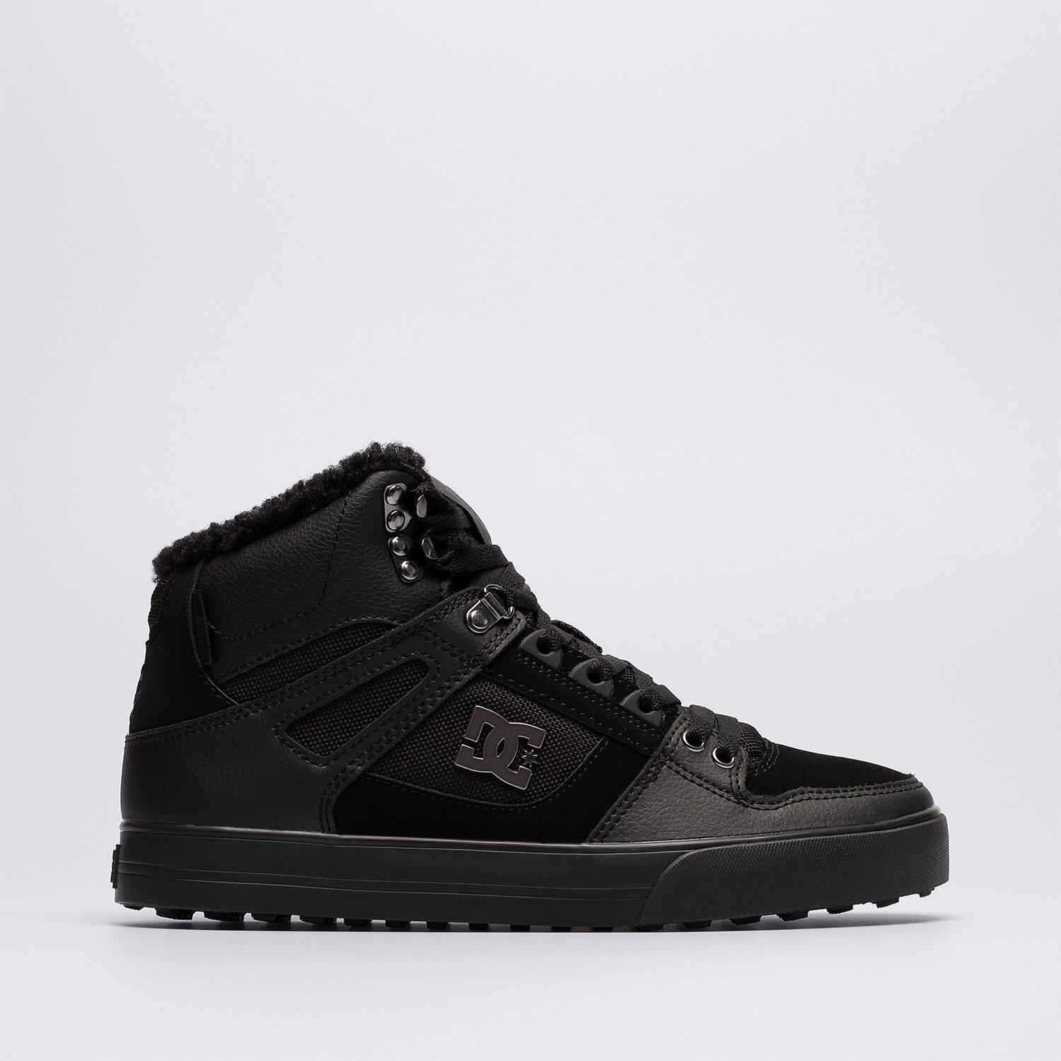 pánská outdoorová obuv DC PURE HIGH-TOP WC WNT ADYS4000473BK ČERNÁ