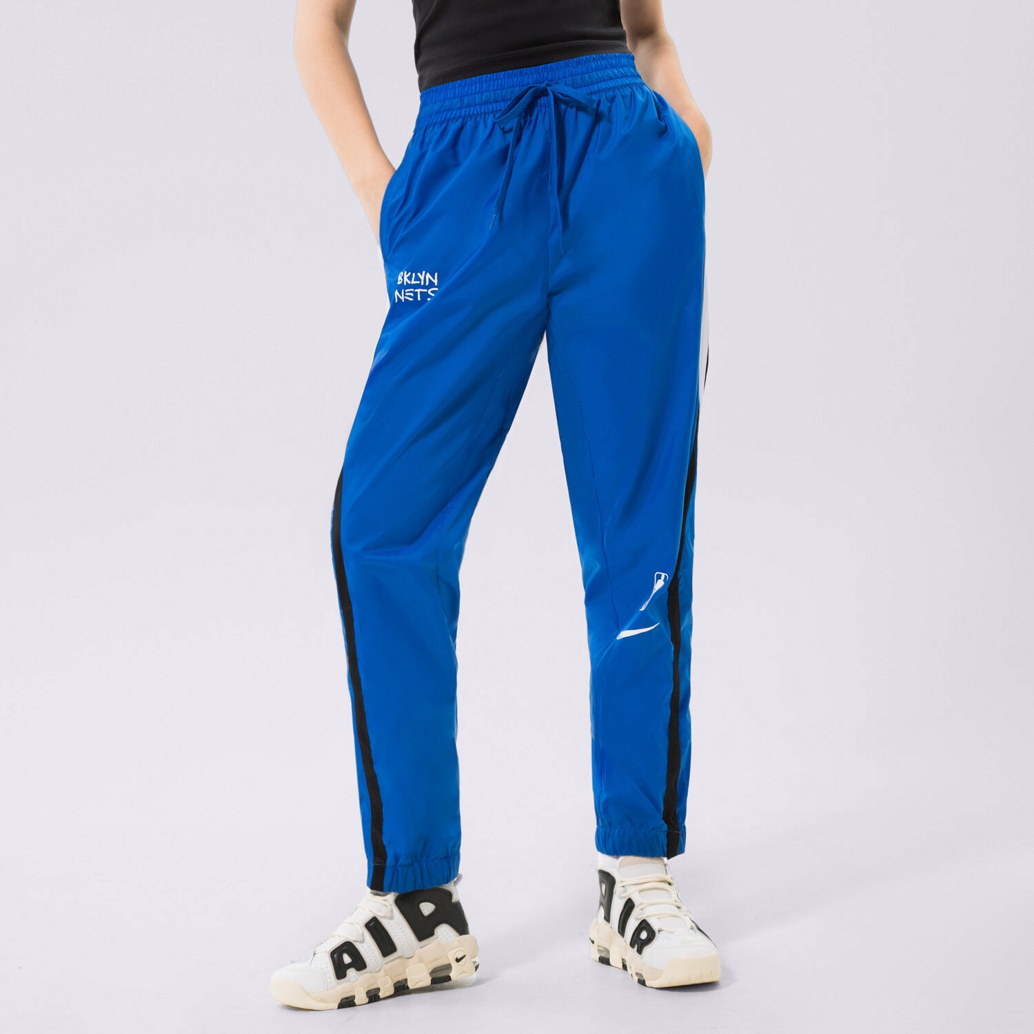 dámské kalhoty NIKE KALHOTY  BKN W NK TRKST PANT CTS CE NBA DO0129-463 MODRÁ