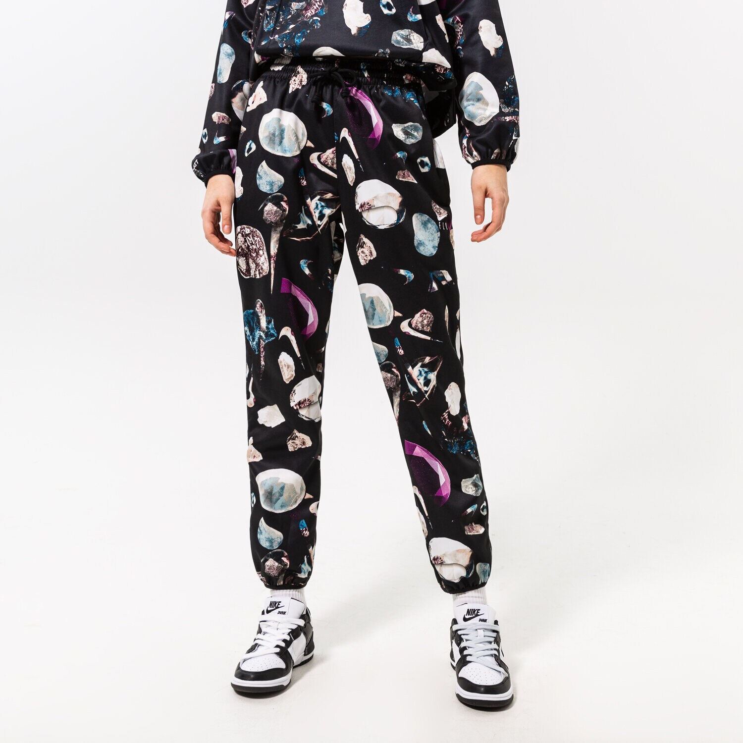 dámské kalhoty NIKE KALHOTY  W NK DF SI SSNL PANT NBA DQ6905-010 ČERNÁ