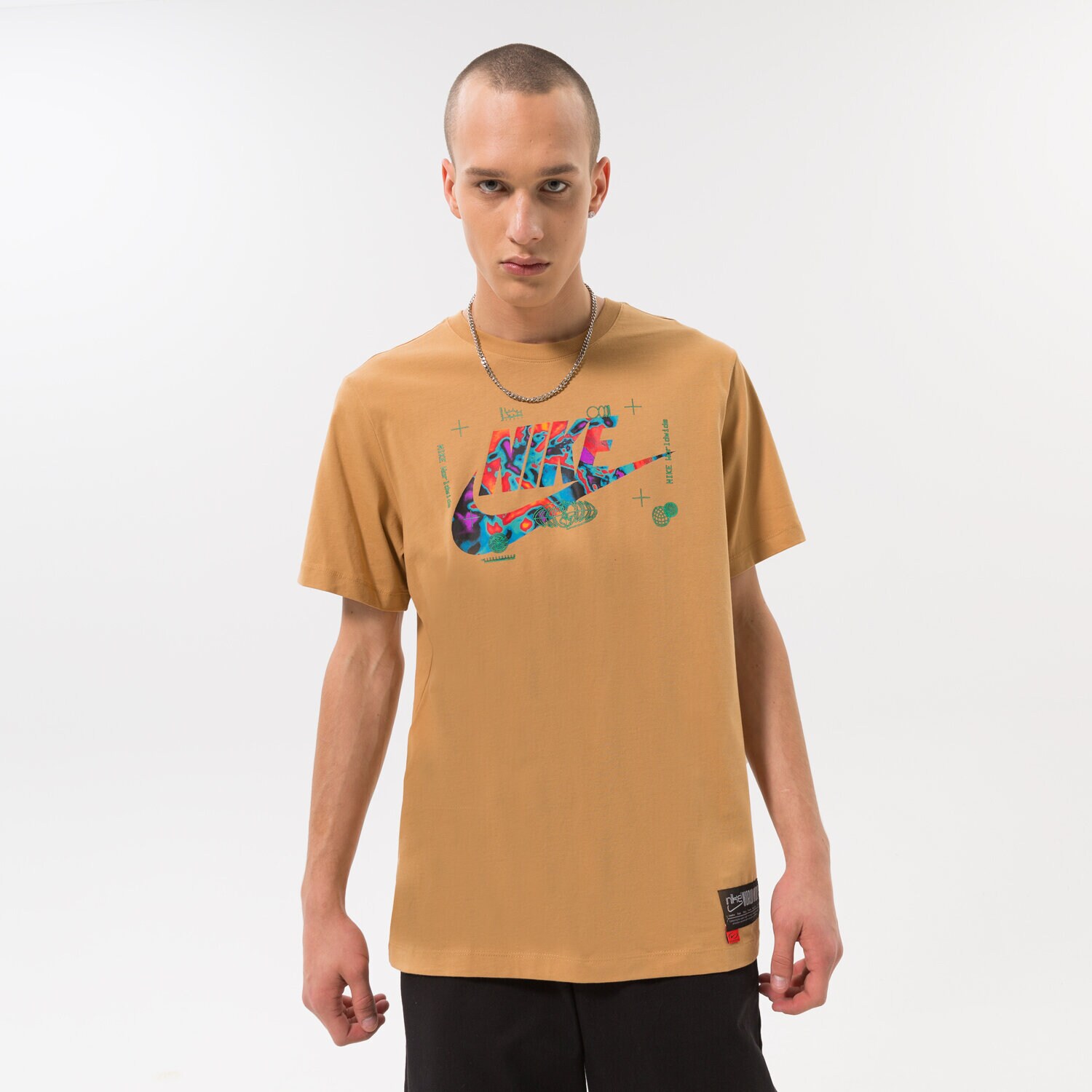 pánské tričko NIKE TRIČKO M NSW TEE SO PACK 2 HBR DX1057-722 ŽLUTÁ