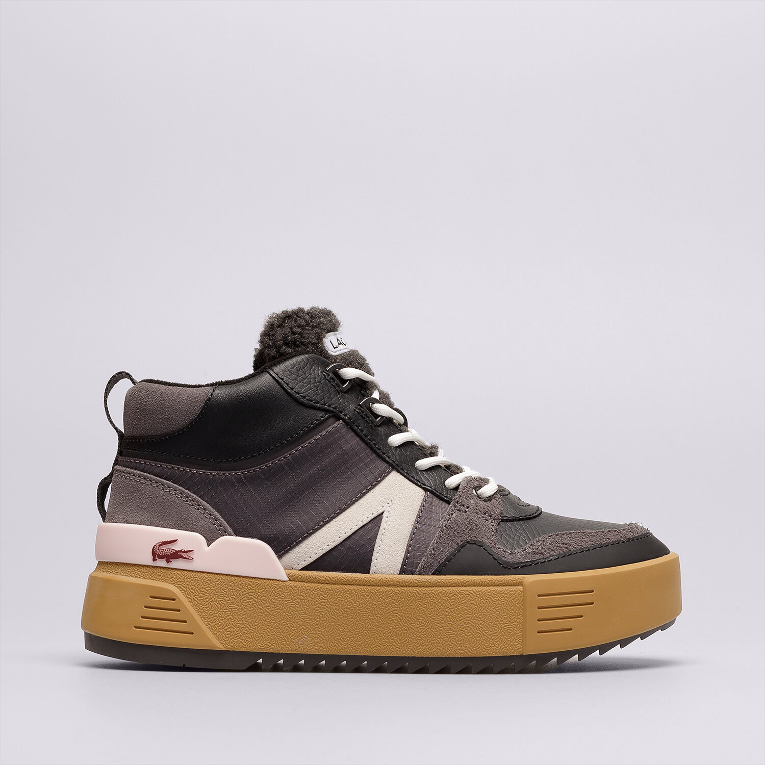 dámské tenisky LACOSTE L002 WNTR MID 2221 SFA 744SFA00701J1 ČERNÁ