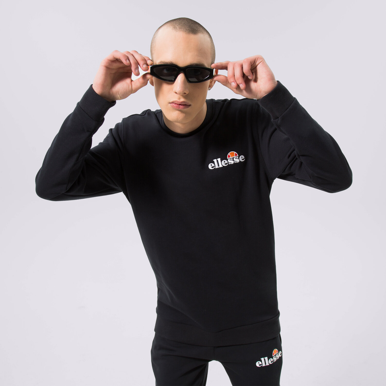 pánská mikina ELLESSE MIKINA FIERRO BLK SHS08784011 ČERNÁ