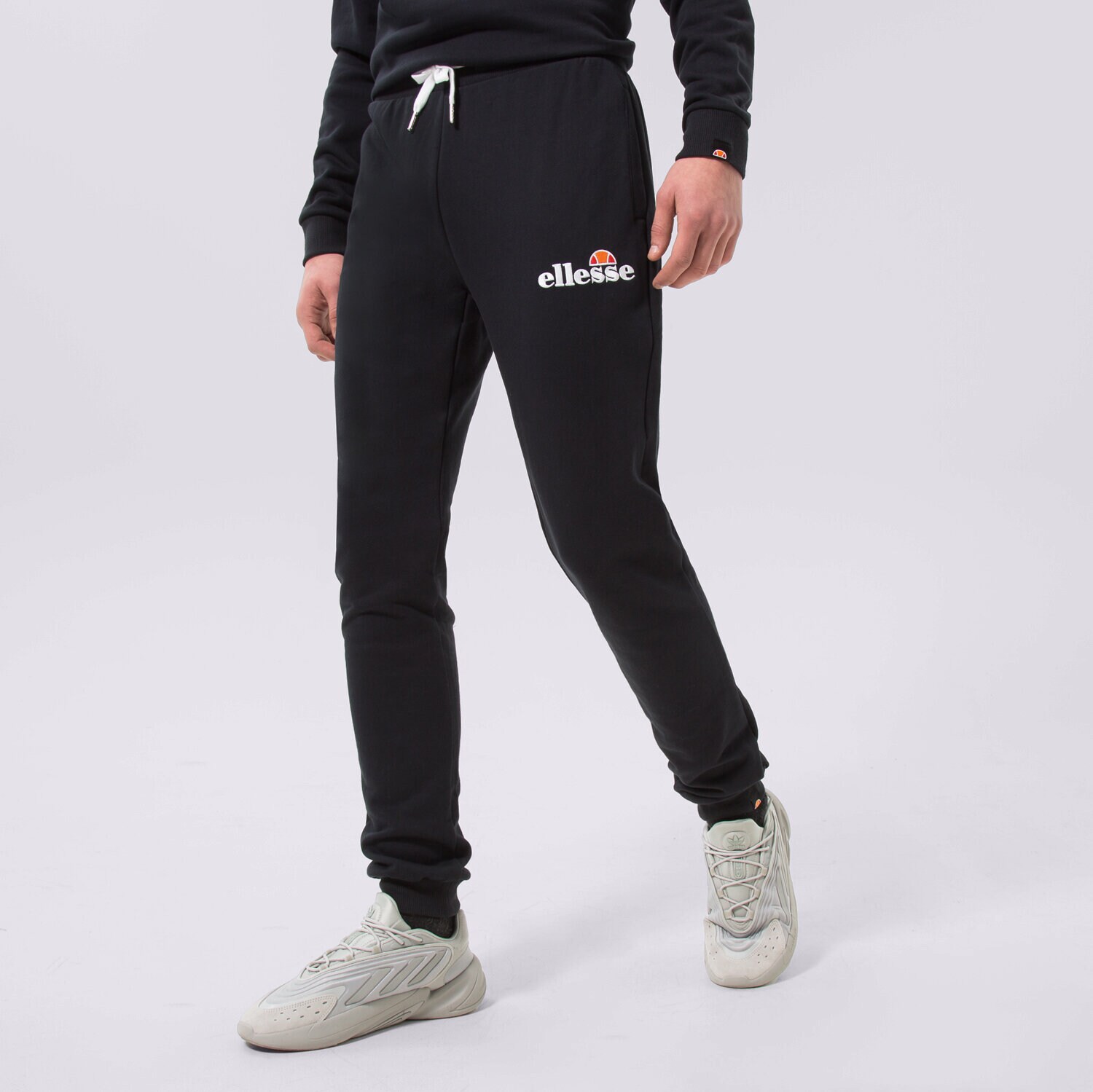 pánské kalhoty ELLESSE KALHOTY  NIORO BLK SHS08783011 ČERNÁ
