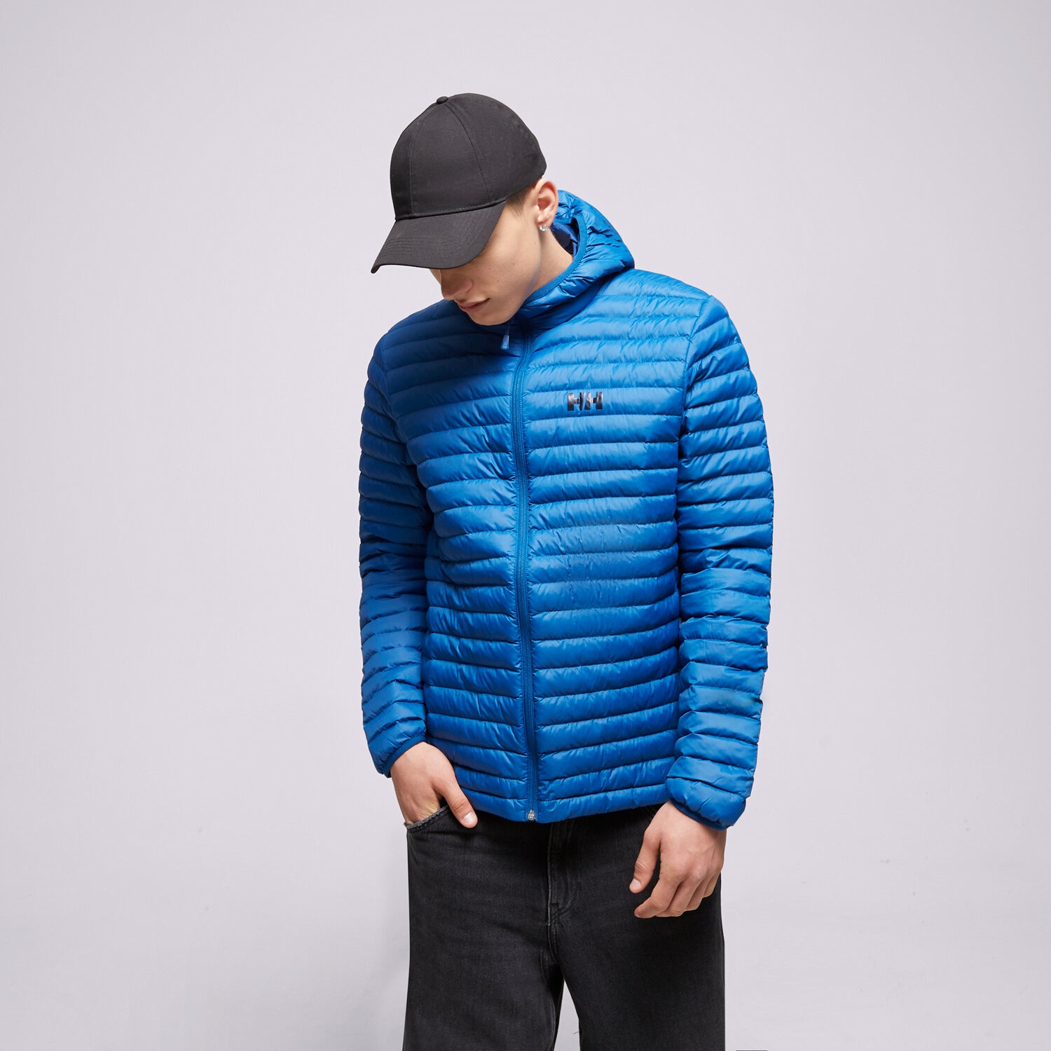 pánská zimní bunda HELLY HANSEN BUNDA PŘECHODNÁ SIRDAL HOODED INSULATOR 62989606 MODRÁ