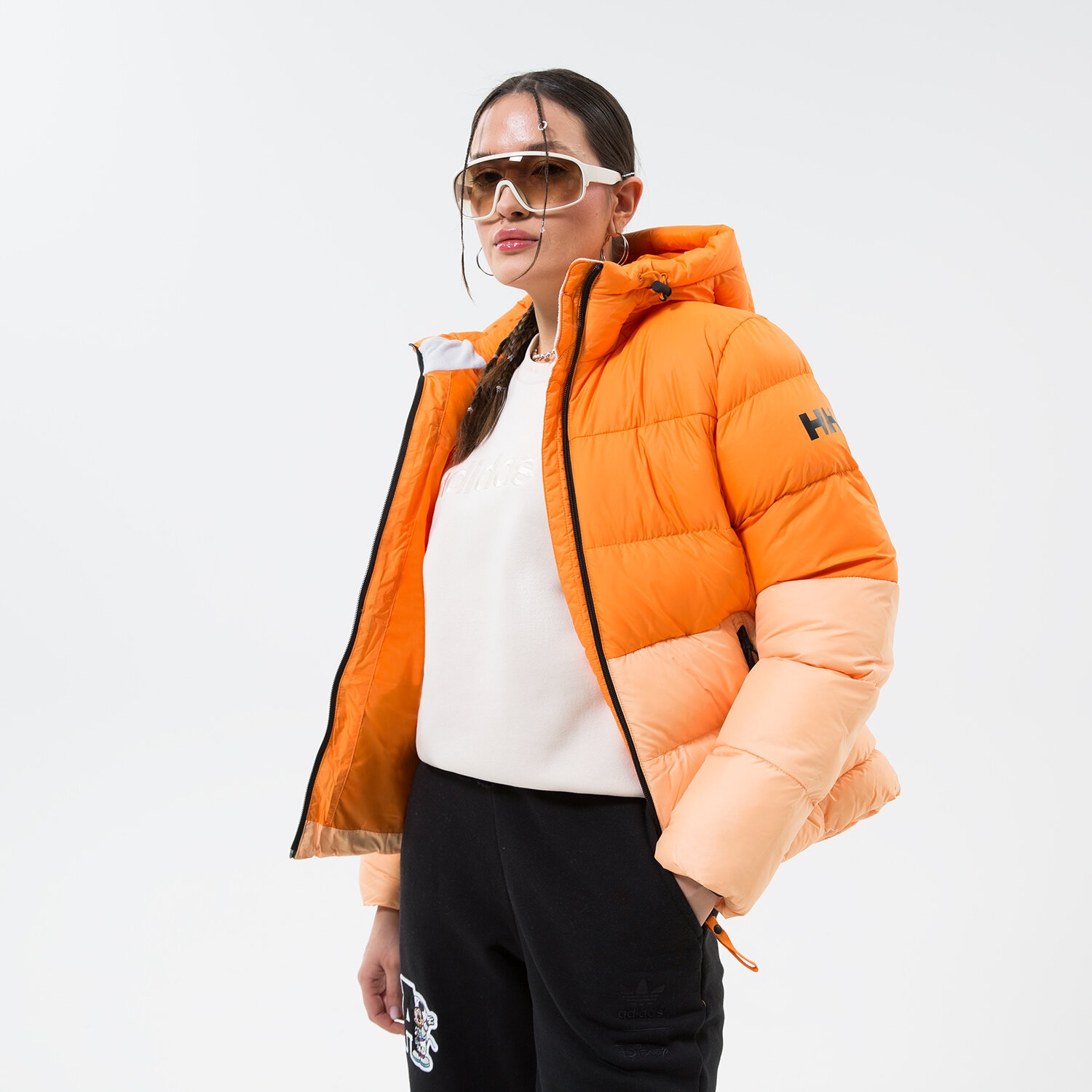 dámská zimní bunda HELLY HANSEN BUNDA ZIMNÍ W ACTIVE PUFFY JACKET 53612325 ORANŽOVÁ