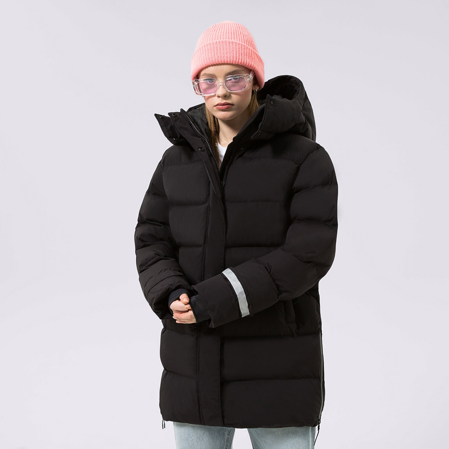 dámská zimní bunda HELLY HANSEN BUNDA ZIMNÍ W ASPIRE PUFFY PARKA 53515990 ČERNÁ