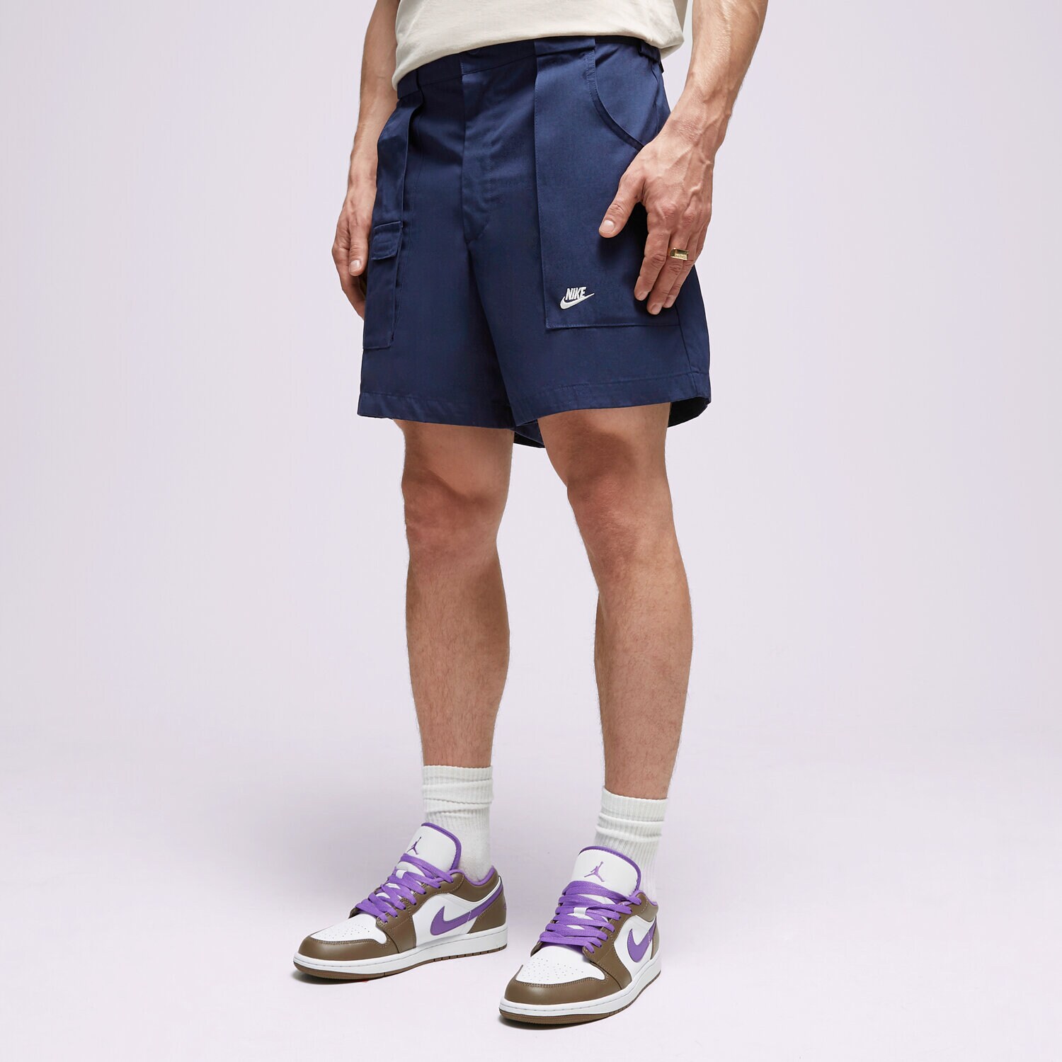 pánské kraťasy NIKE ŠORTKY  DA0368 DA0368-410 TMAVOMODRÁ