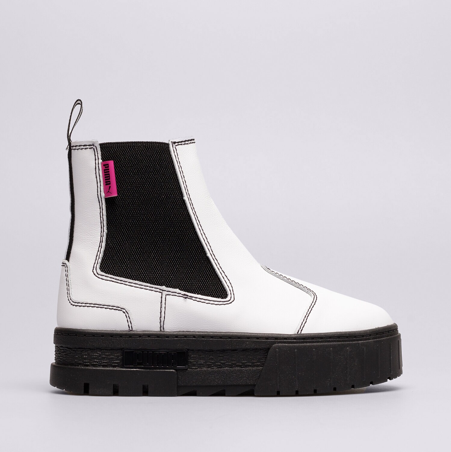dámské boty casual PUMA MAYZE CHELSEA POP WNS 38454901 BÍLÁ