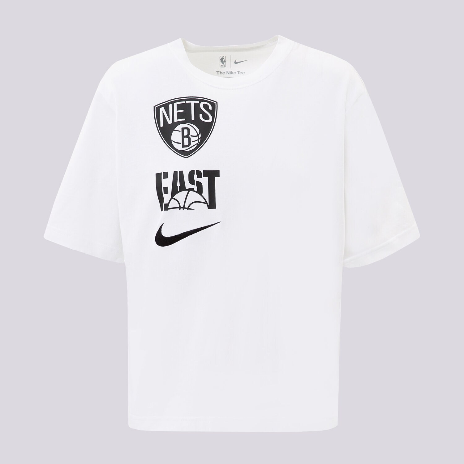 dámské tričko NIKE TRIČKO BKN W NK ES VS BOXY TEE NBA DZ0193-100 BÍLÁ