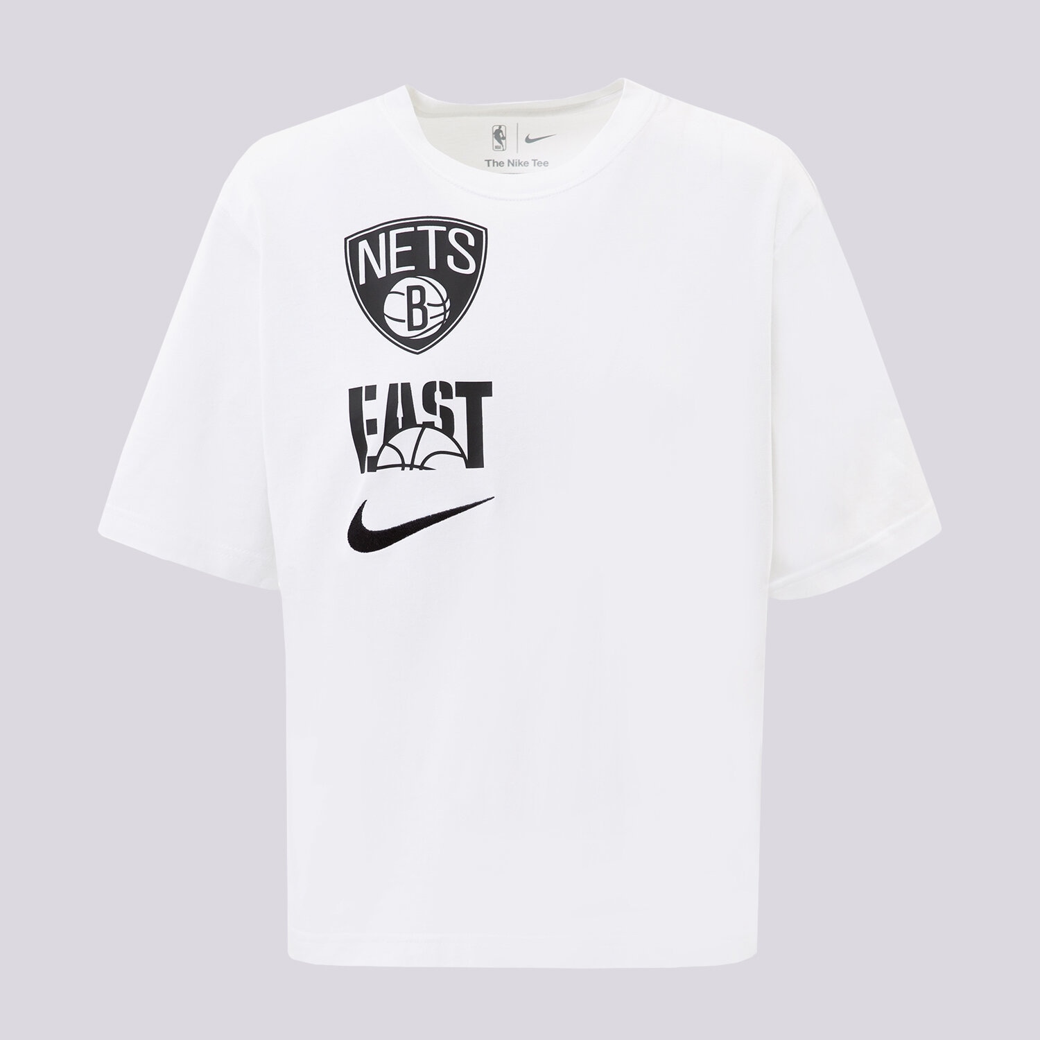 dámské tričko NIKE TRIČKO BKN W NK ES VS BOXY TEE NBA DZ0193-100 BÍLÁ