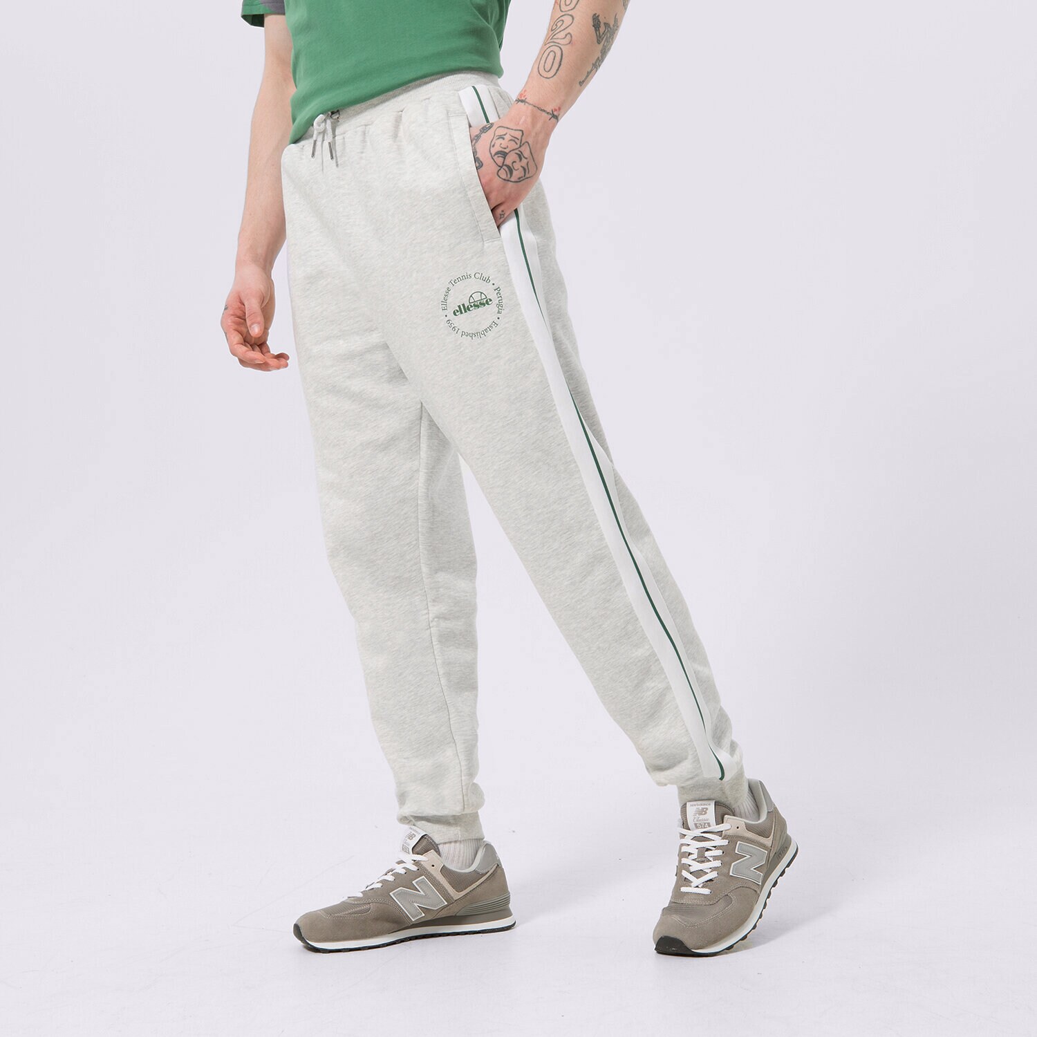 dámské kalhoty ELLESSE KALHOTY  AIRLA JOG PANT LGREY MRL SGR17622131 ŠEDÁ