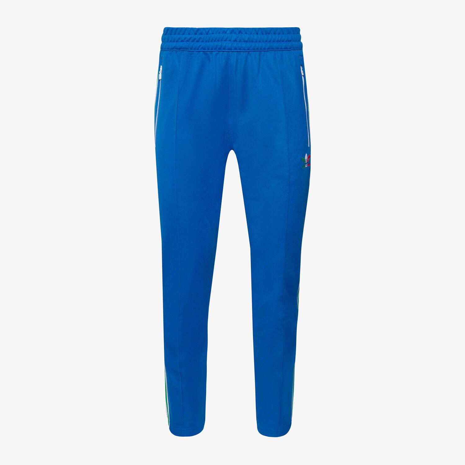 pánské kalhoty ADIDAS KALHOTY  FB NATIONS TP HK7405 MODRÁ