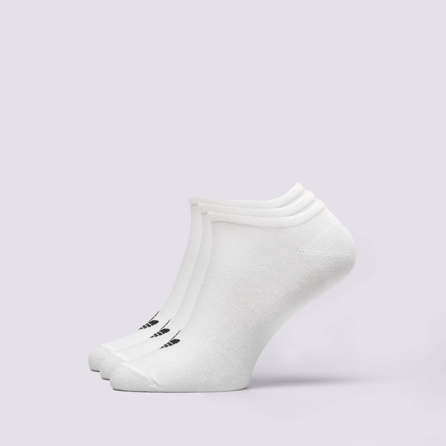 dámské ponožky ADIDAS PONOŽKY TREFOIL LINER S20273 BÍLÁ