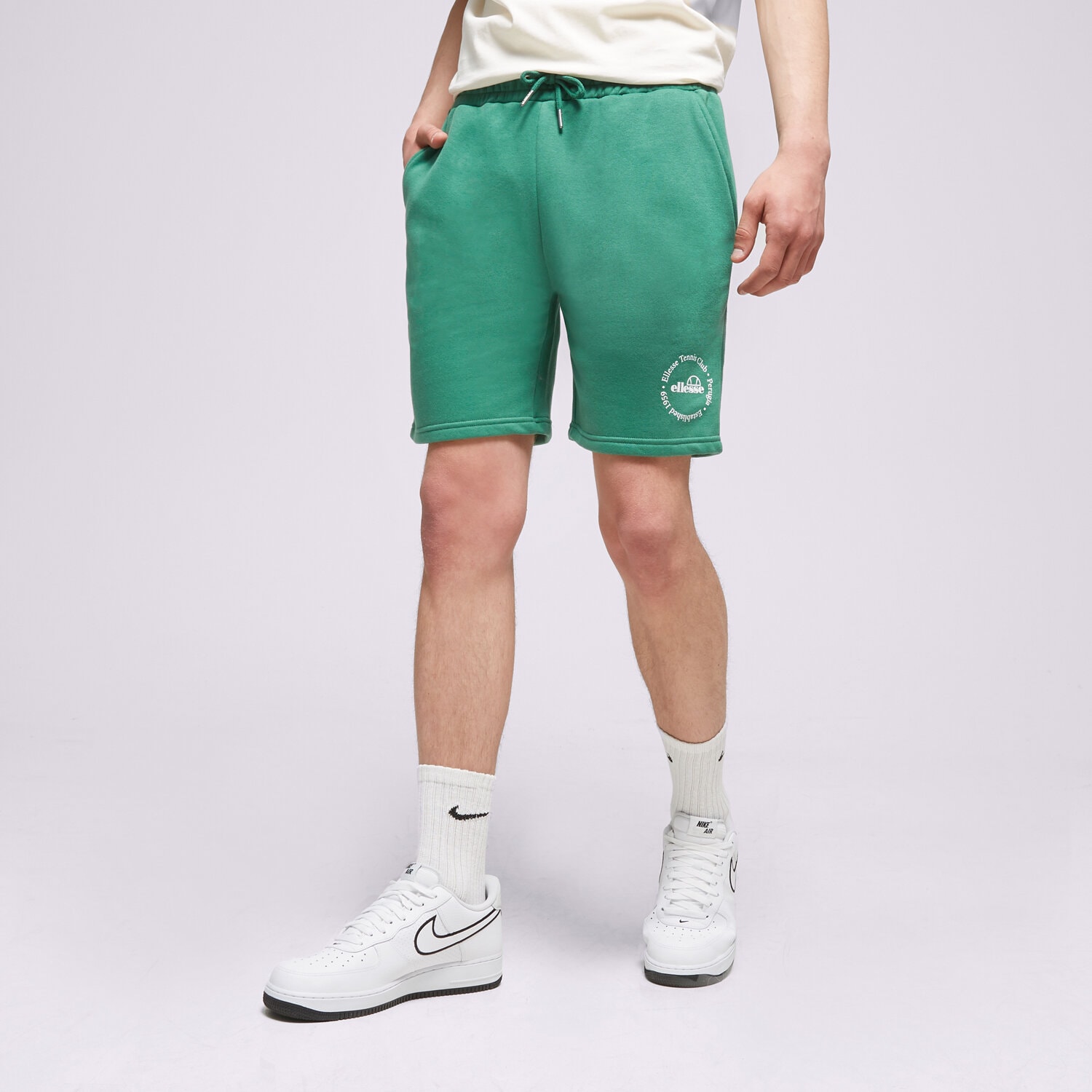dámské kraťasy ELLESSE ŠORTKY  FONTANSA SHORT GREEN SGR17620503 ZELENÁ