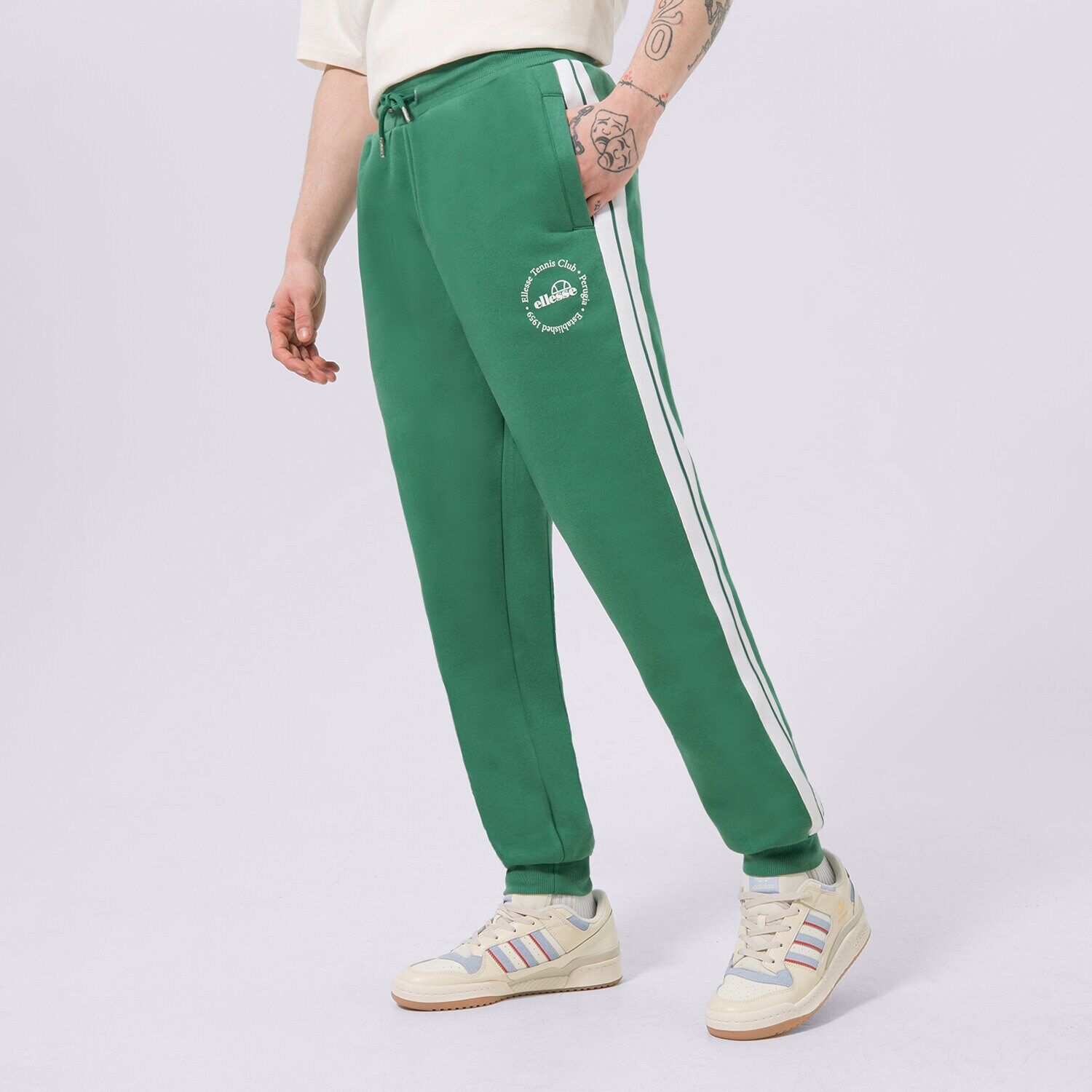 dámské kalhoty ELLESSE KALHOTY  AIRLA JOG PANT GREEN SGR17622503 ZELENÁ