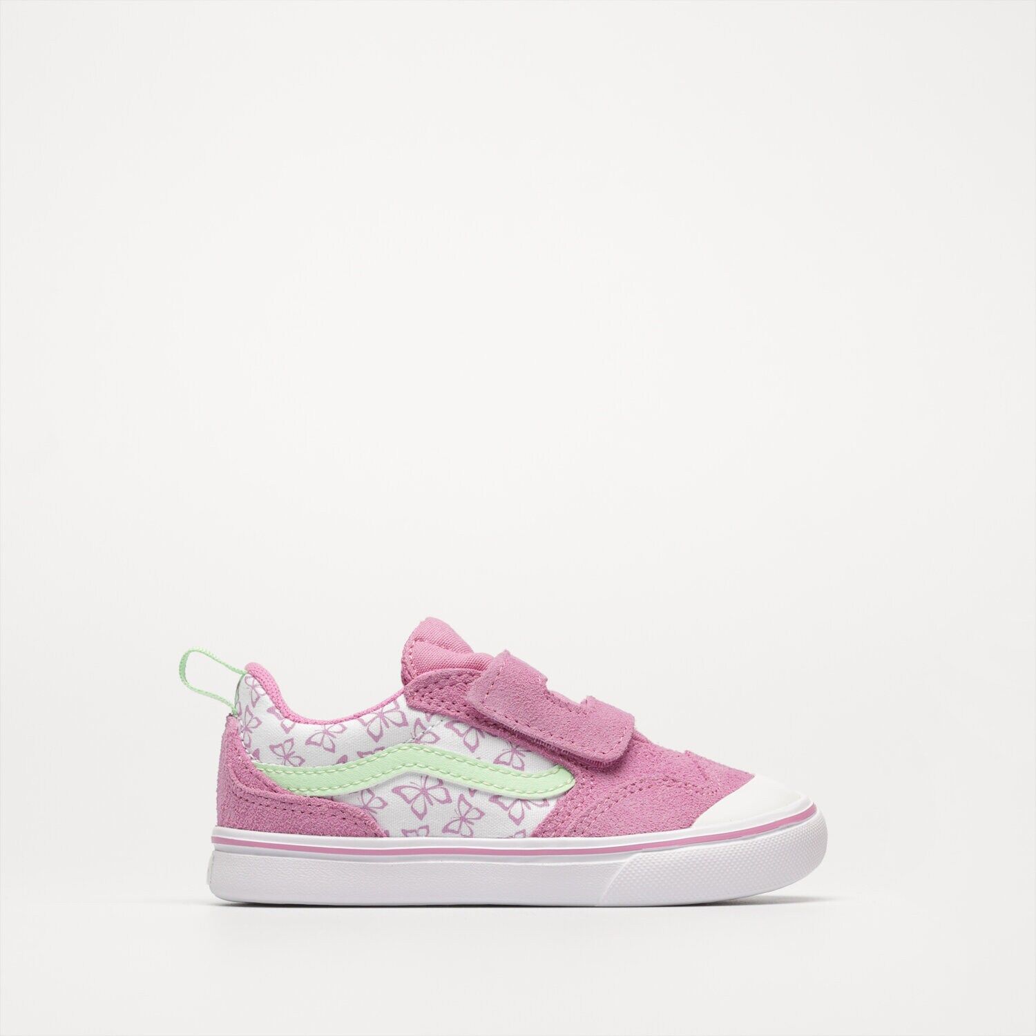 dětské skate boty (skateboardové) VANS TD COMFYCUSH NEW SKOOL V VN0A4TZHBLH1 RŮŽOVÁ