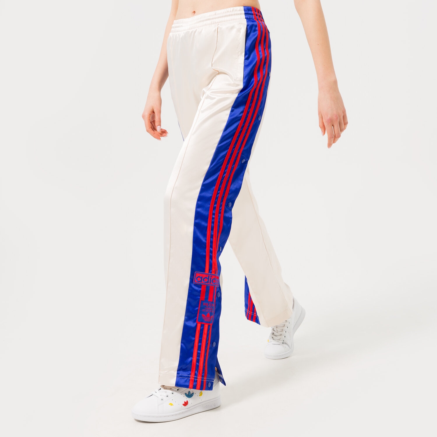 dámské kalhoty ADIDAS KALHOTY  ADIBREAK PANT IC5218 BÍLÁ