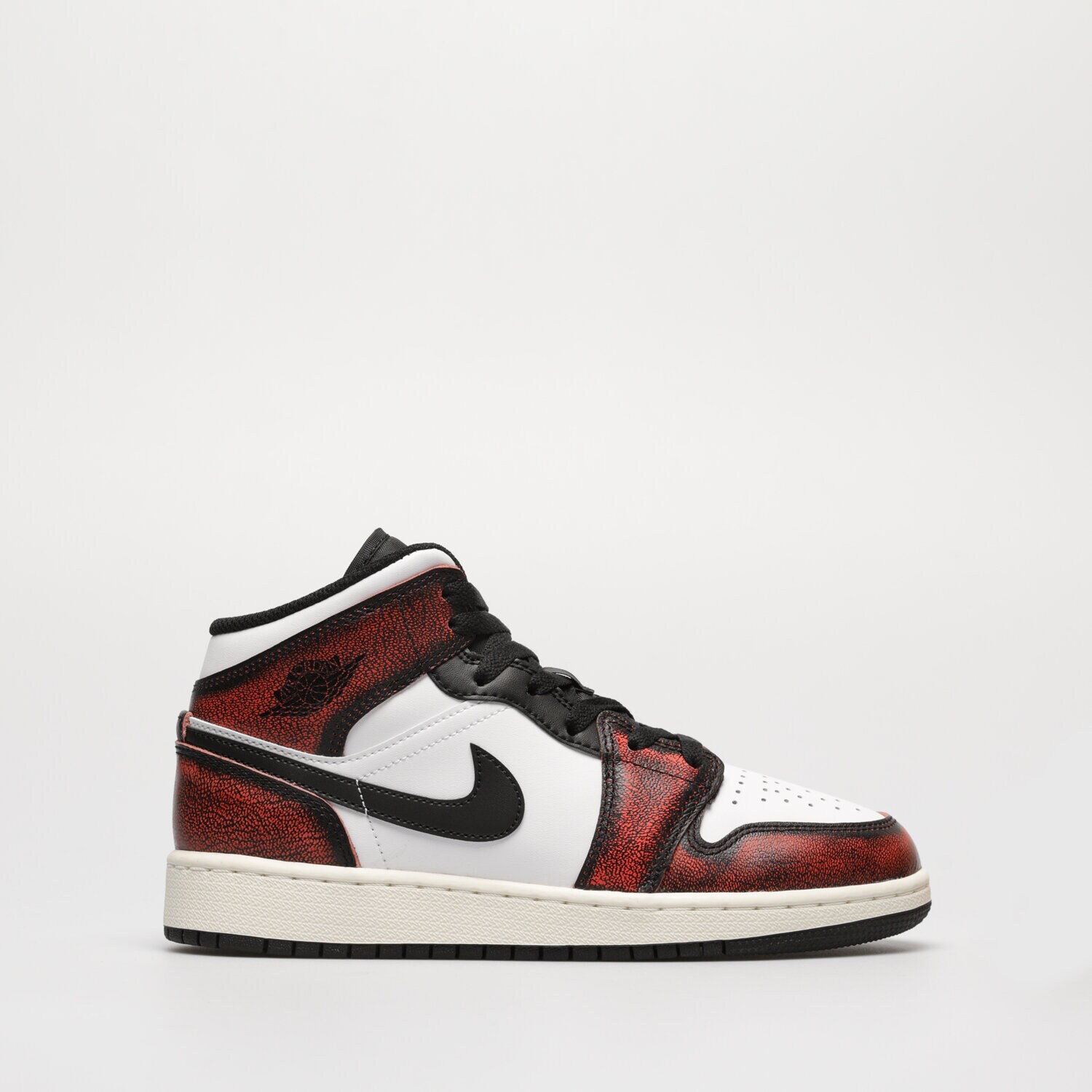 dětské tenisky AIR JORDAN 1 MID SE FB0568-006 ČERVENÁ