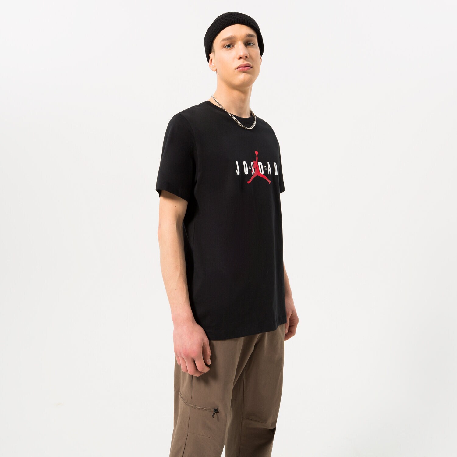 pánské tričko JORDAN TRIČKO AIR DM1462-010 ČERNÁ