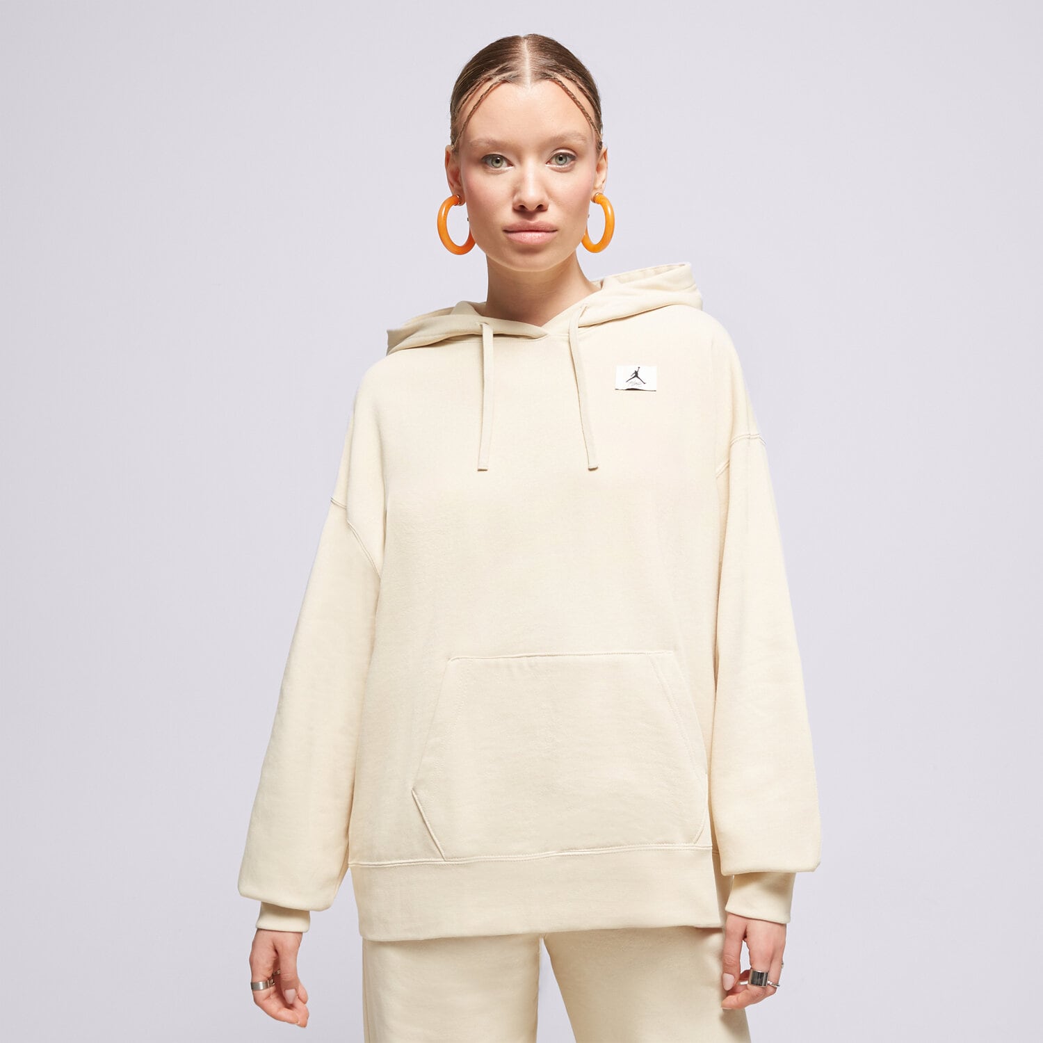 dámská mikina JORDAN MIKINA S KAPUCÍ W J FLIGHT FLC H DQ4603-234 BÉŽOVÁ