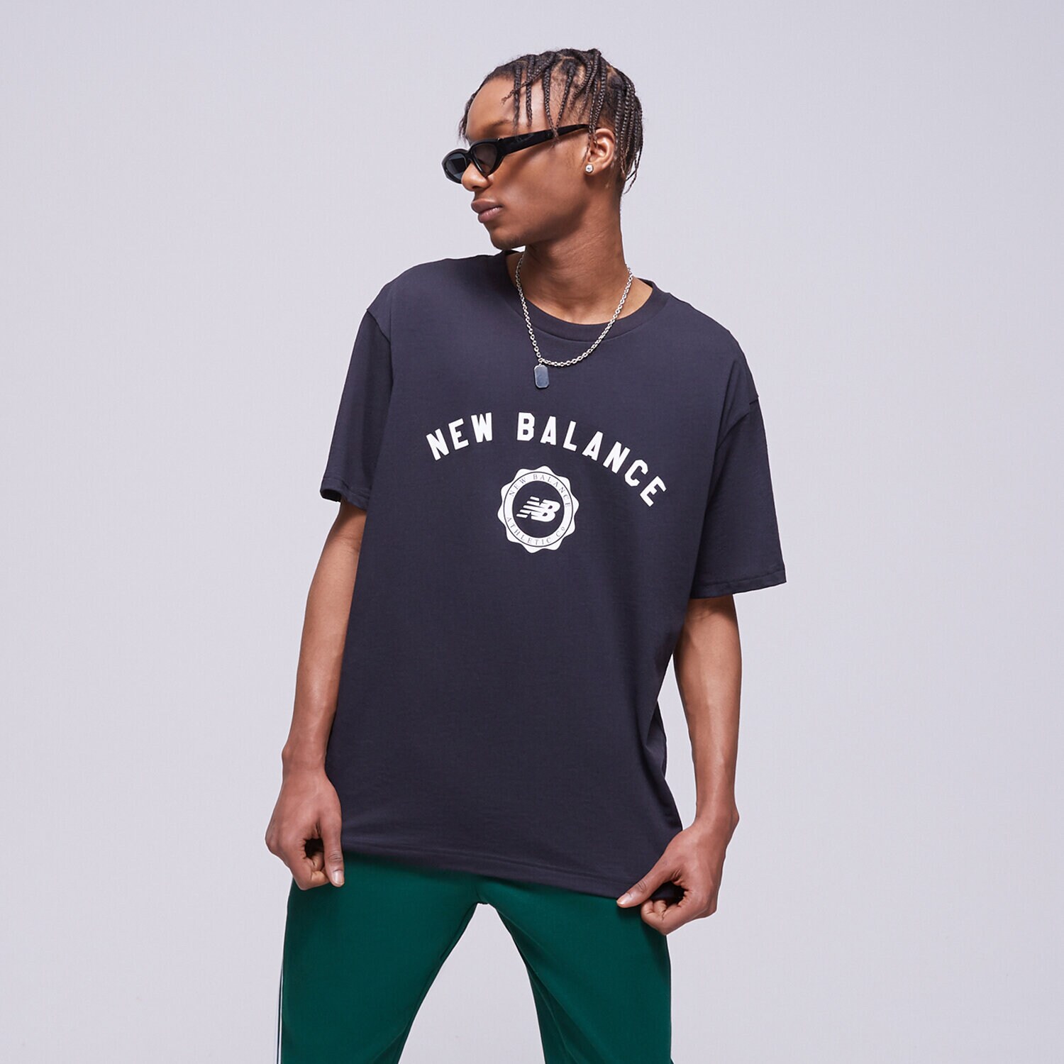 pánské tričko NEW BALANCE TRIČKO NB SPORT SEASONAL TEE MT31904BK ČERNÁ