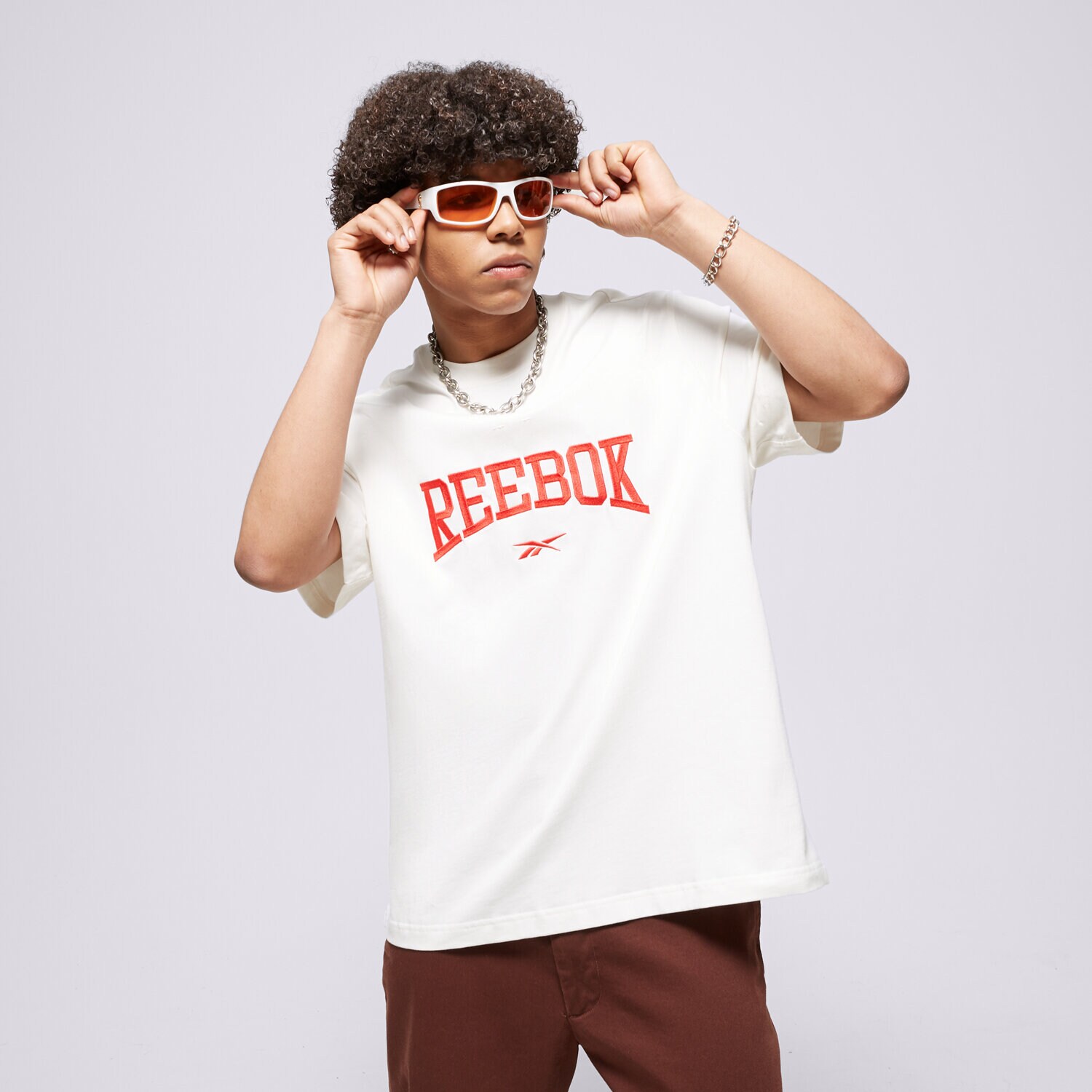 pánské tričko REEBOK TRIČKO CL VAR TEE HT8184 BÍLÁ