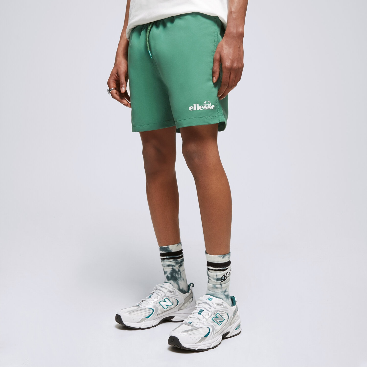 pánské kraťasy ELLESSE ŠORTKY  LAMINA GREEN SGR16468503 ZELENÁ