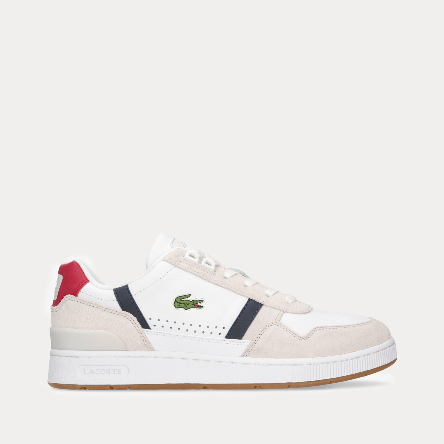 pánské tenisky LACOSTE T-CLIP 0120 2 SMA 740SMA0048407 BÍLÁ