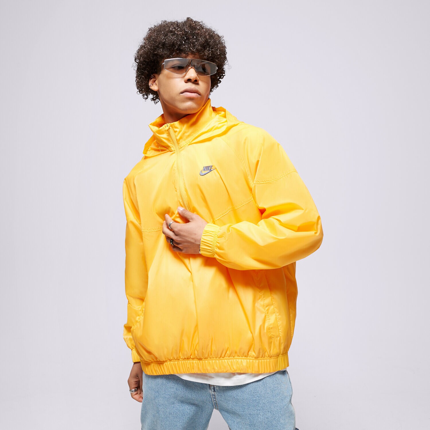 Přechodná bunda pánská (podzimní, jarní) NIKE BUNDA M NK WR ANORAK JKT DQ4910-717 ŽLUTÁ