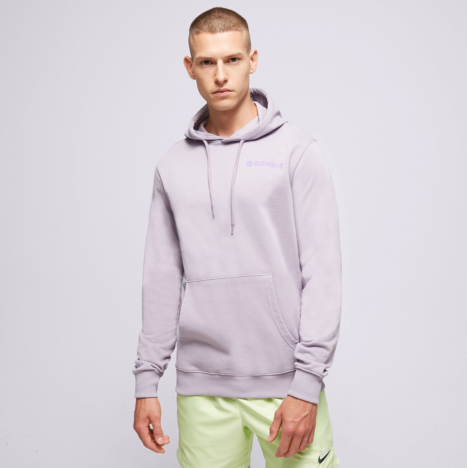 pánská mikina ELEMENT MIKINA S KAPUCÍ BLAZIN CHEST HOOD ELYSF00122PJT0 FIALOVÁ