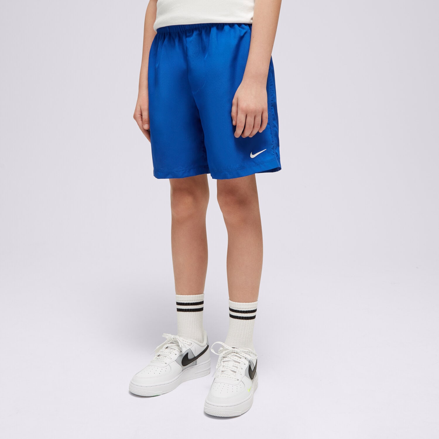 NIKE ŠORTKY  B NK DF MULTI WVN DX5382-480 MODRÁ