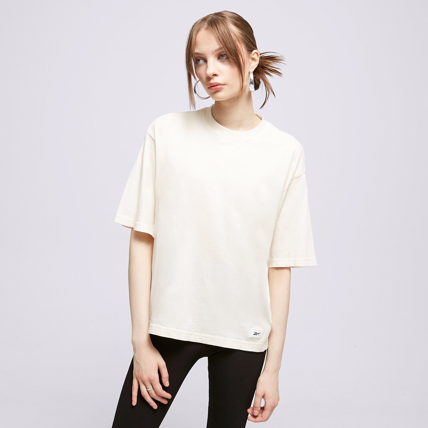 dámské tričko REEBOK TRIČKO CL RBK ND BOXY TEE HH9704 BÍLÁ
