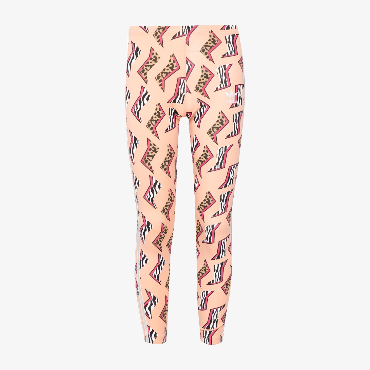 dětské kalhoty ADIDAS LEGGINGS LEGGINGS WW GN2237 RŮŽOVÁ