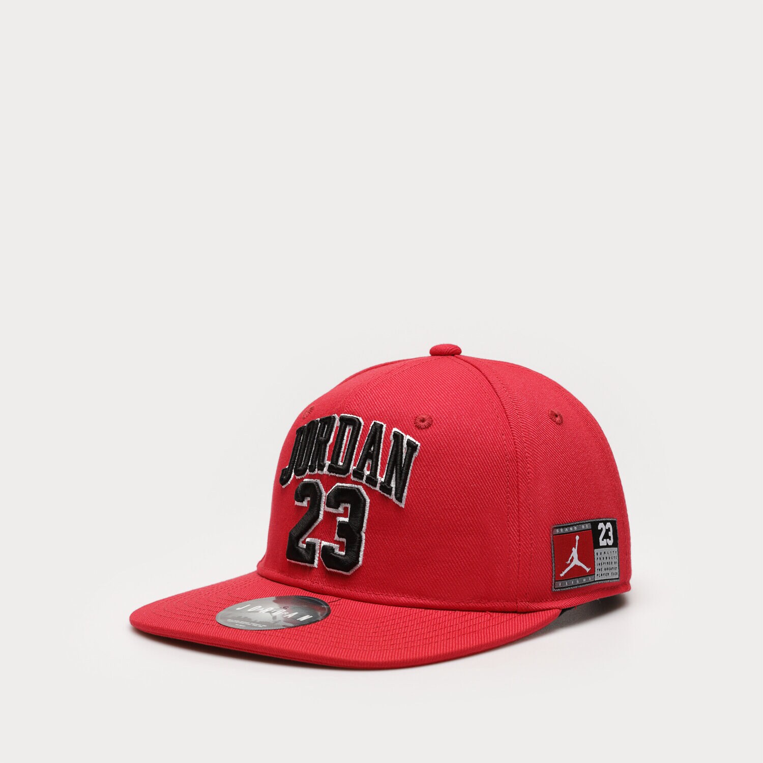 dětská kšiltovka JORDAN ČEPICE JERSEY FLATBRIM CAP 9A0781R78 BORDOVÁ