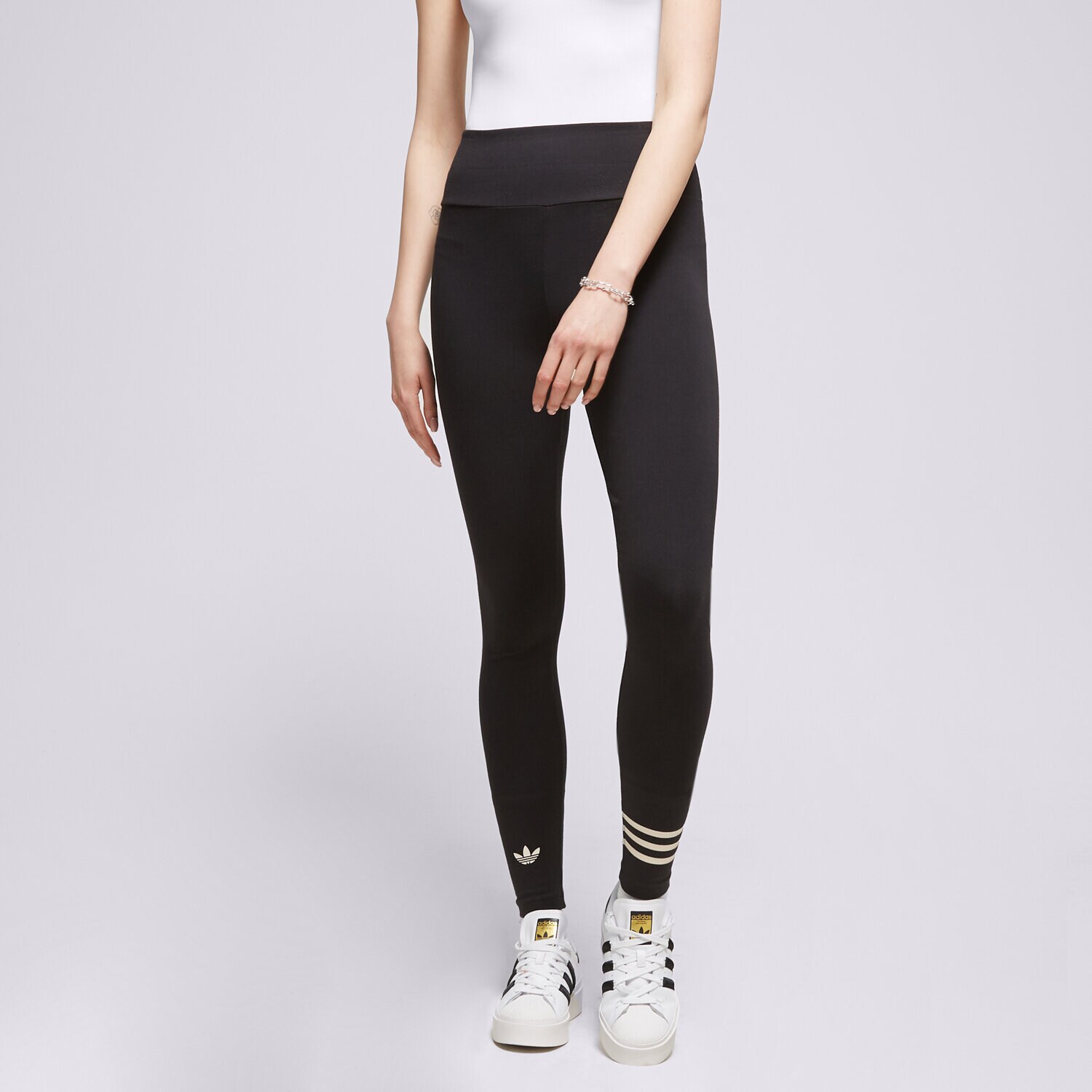 dámské kalhoty ADIDAS KALHOTY  LEGGINGS IB7313 ČERNÁ