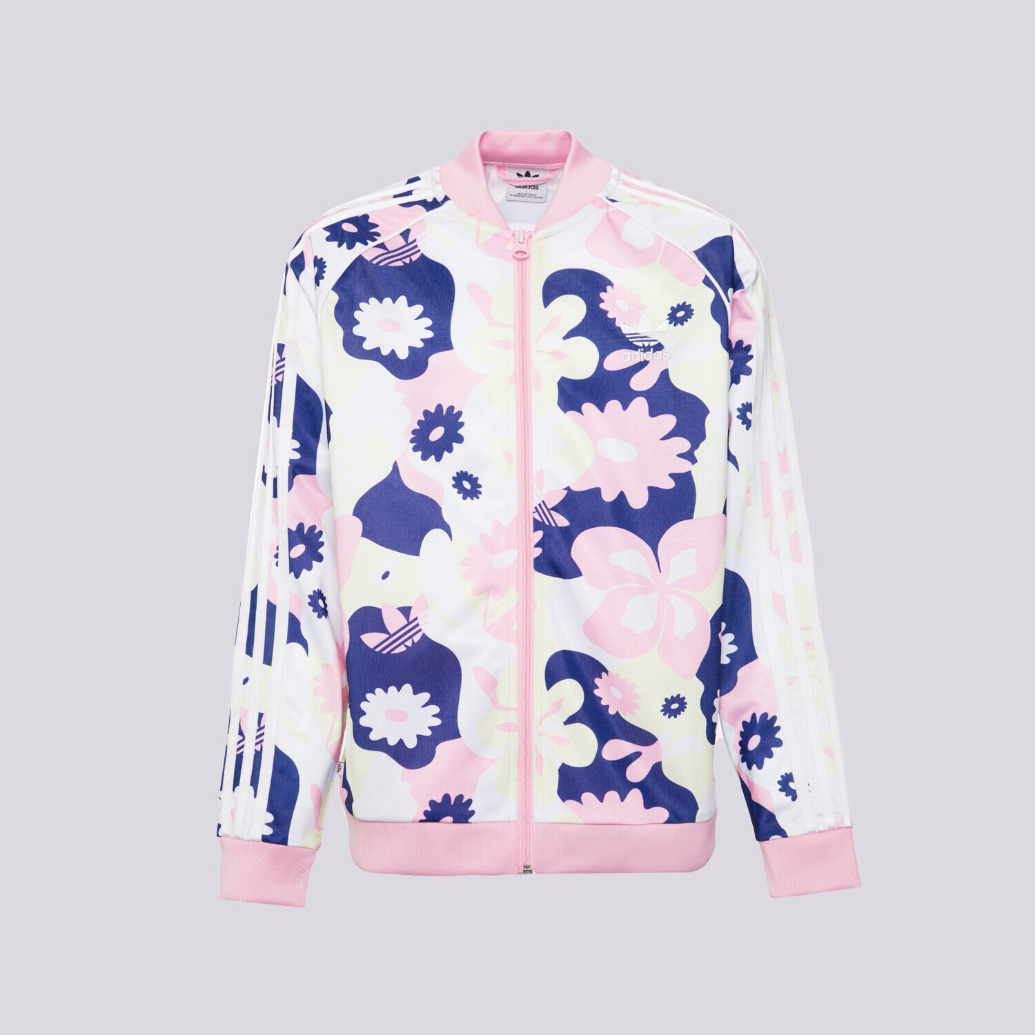 dětská mikina ADIDAS MIKINA HF7468 HF7468 BÍLÁ