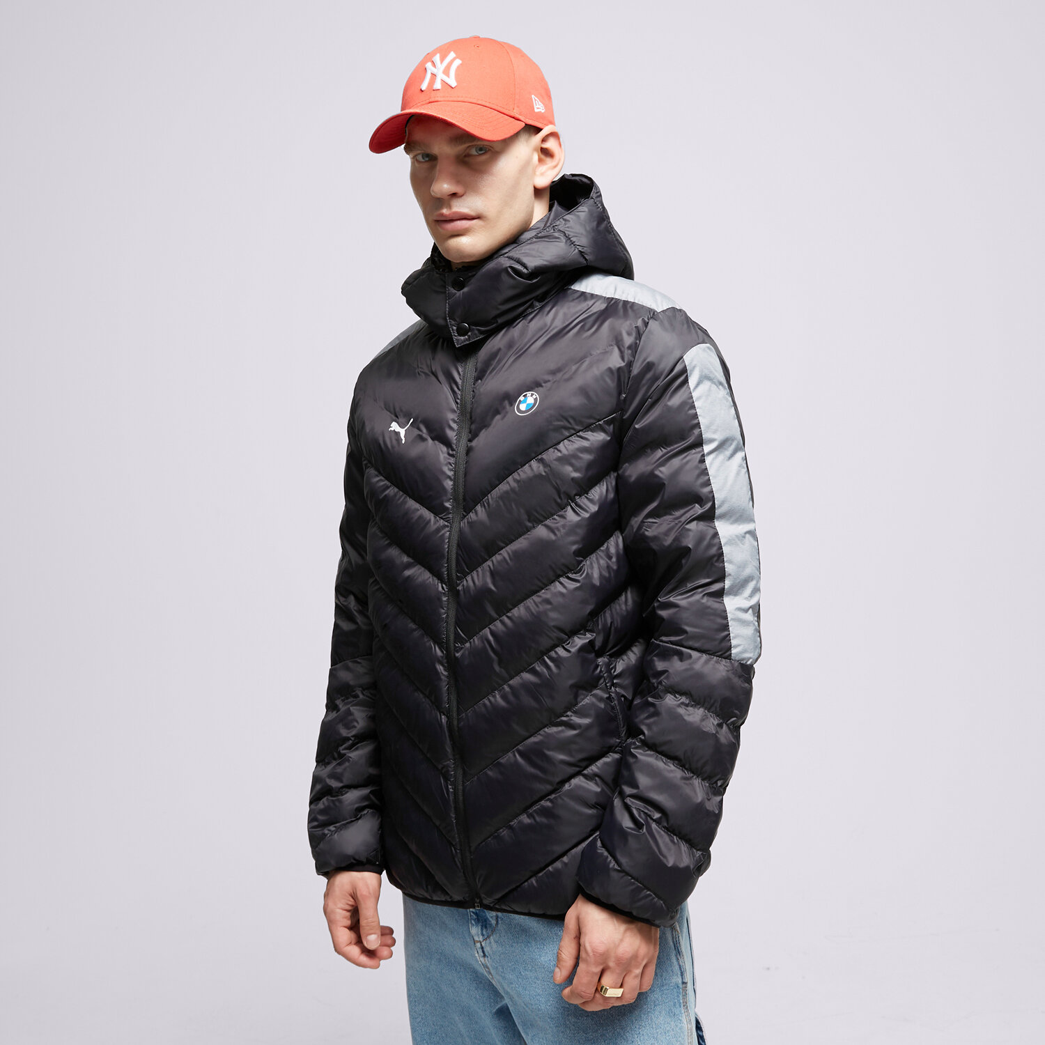 pánská zimní bunda PUMA BUNDA ZIMNÍ 531168 531168 01 ČERNÁ