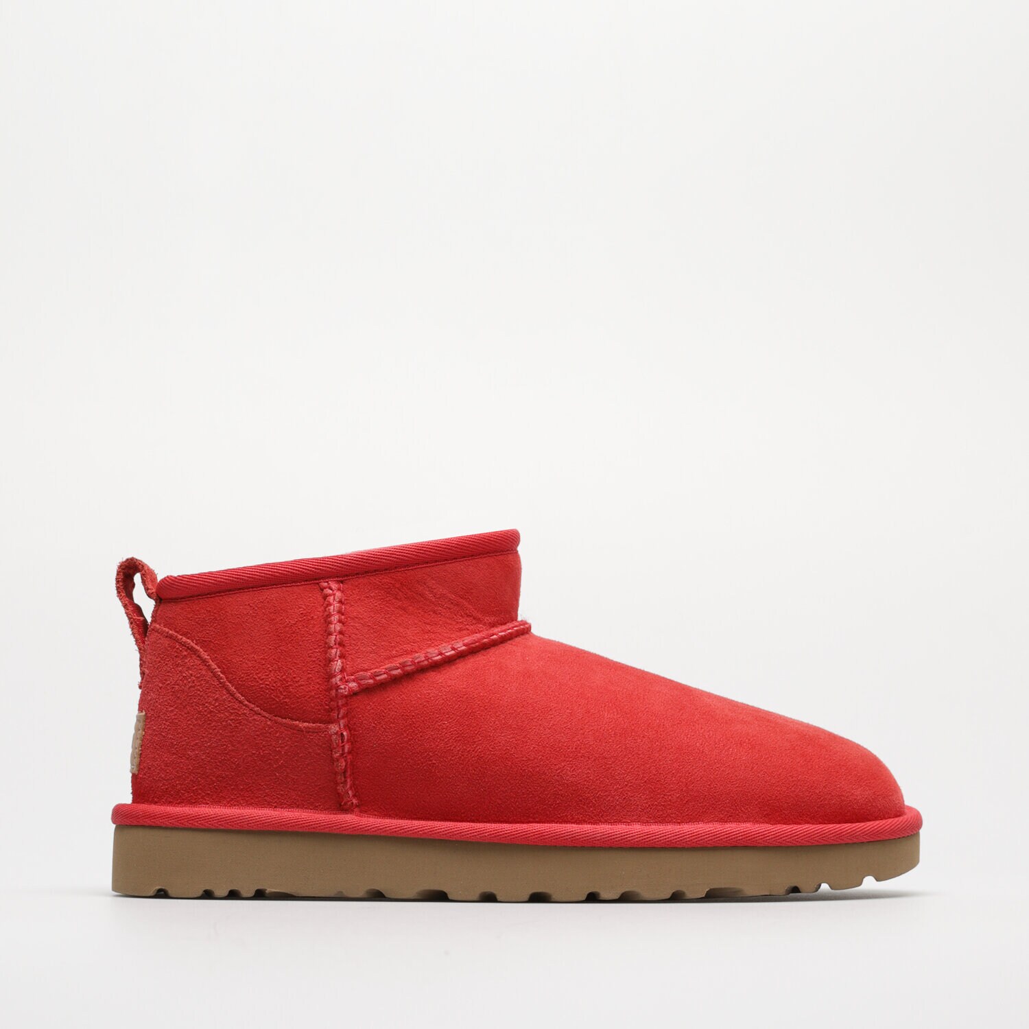dámské boty casual UGG CLASSIC ULTRA MINI 1116109-RIBBON RED ČERVENÁ