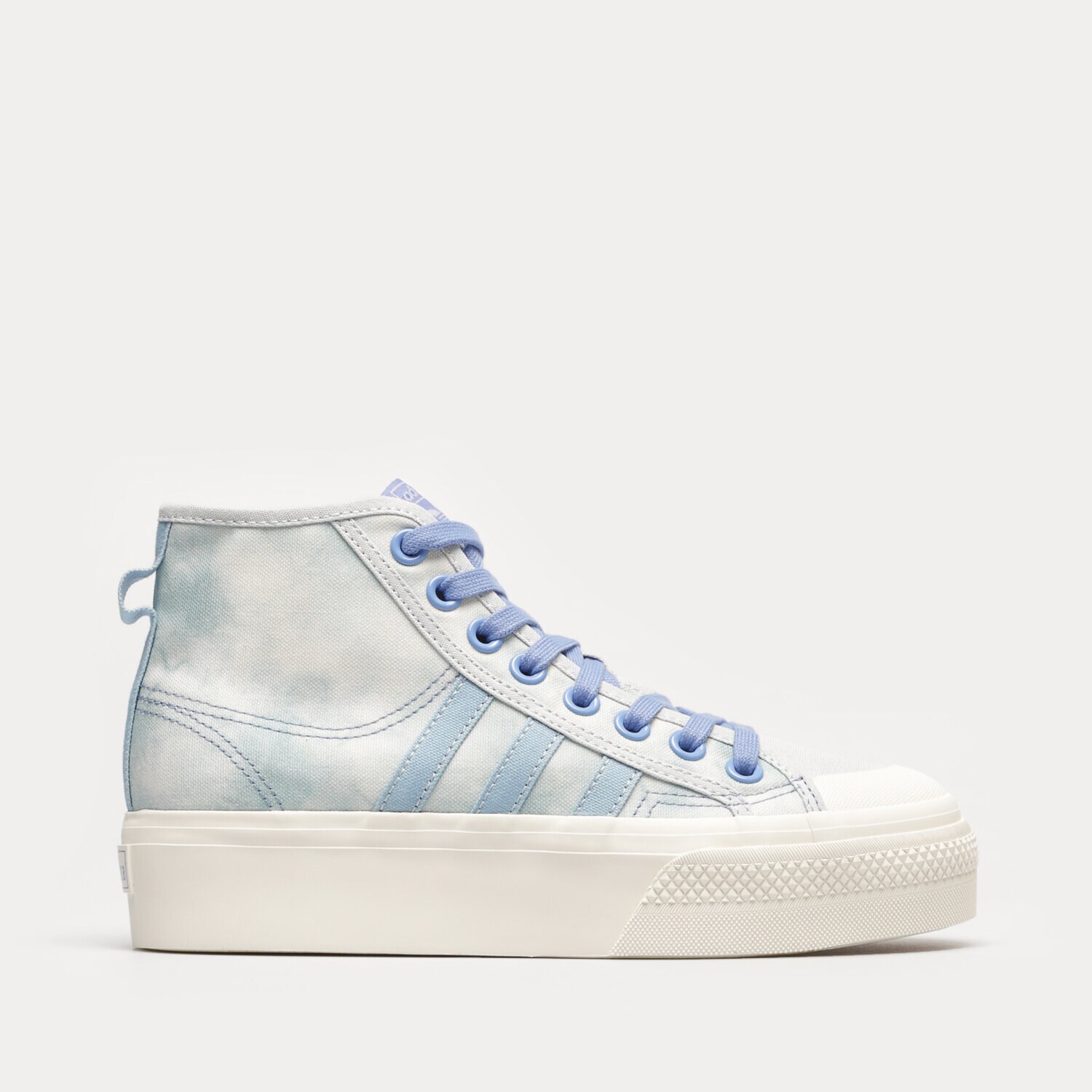 dámské tenisky ADIDAS NIZZA PLATFORM MID W HQ4327 MODRÁ