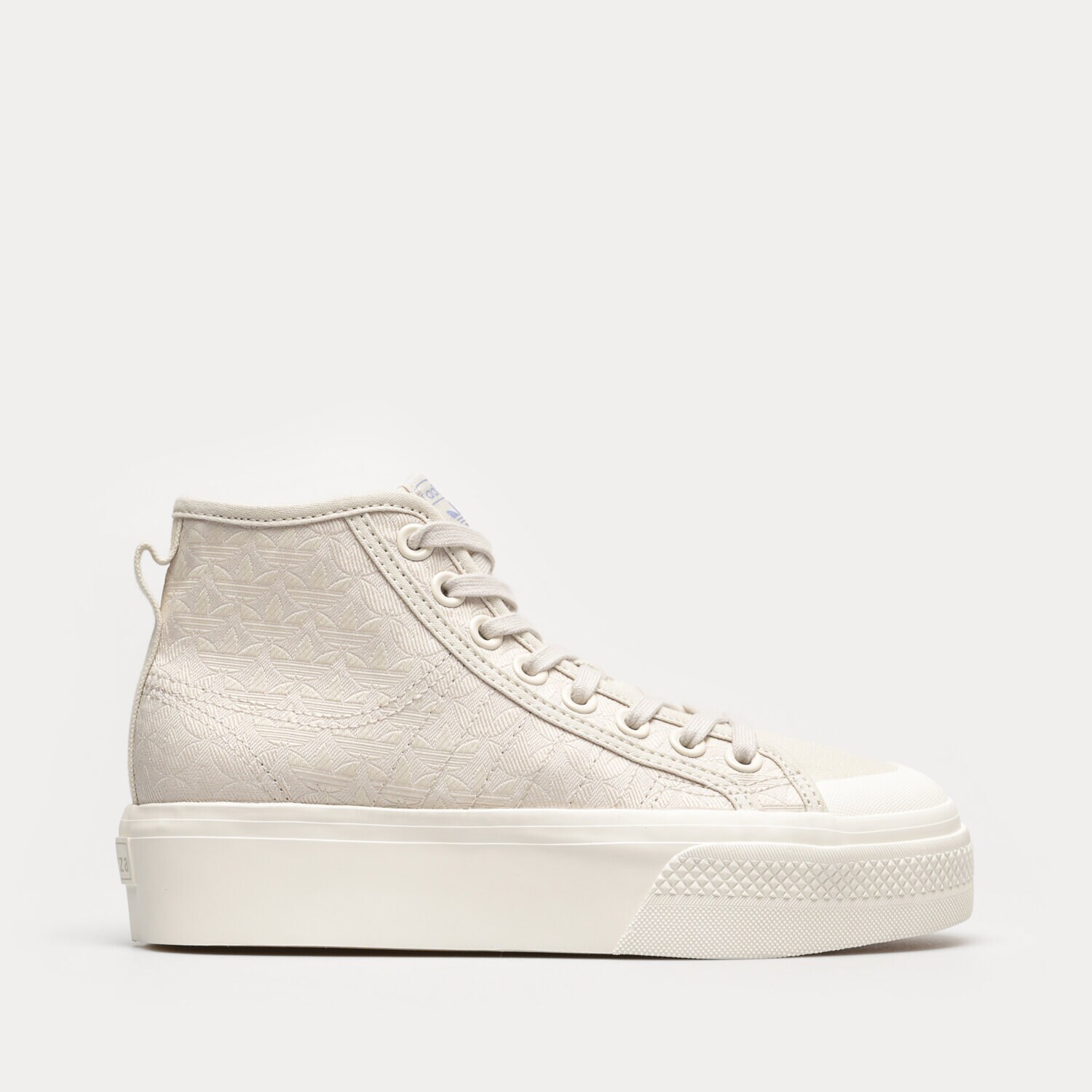 dámské tenisky ADIDAS NIZZA PLATFORM MID W HQ1986 BÉŽOVÁ