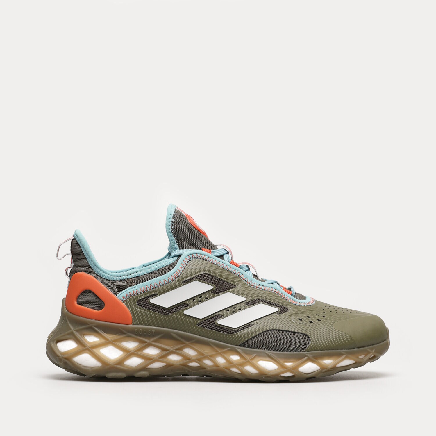 pánské tenisky ADIDAS WEB BOOST HQ6170 ZELENÁ